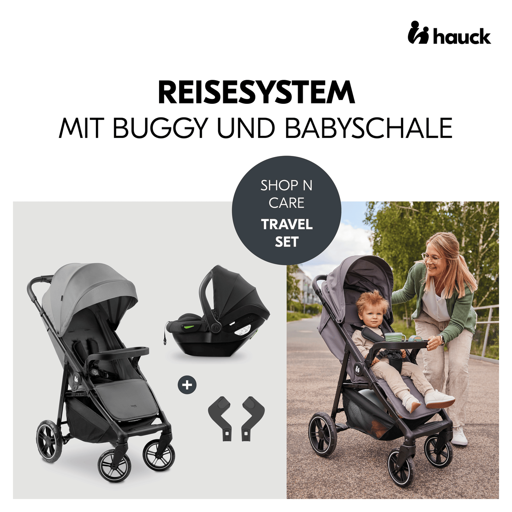 Buggys, hauck, Grau – Produktansicht