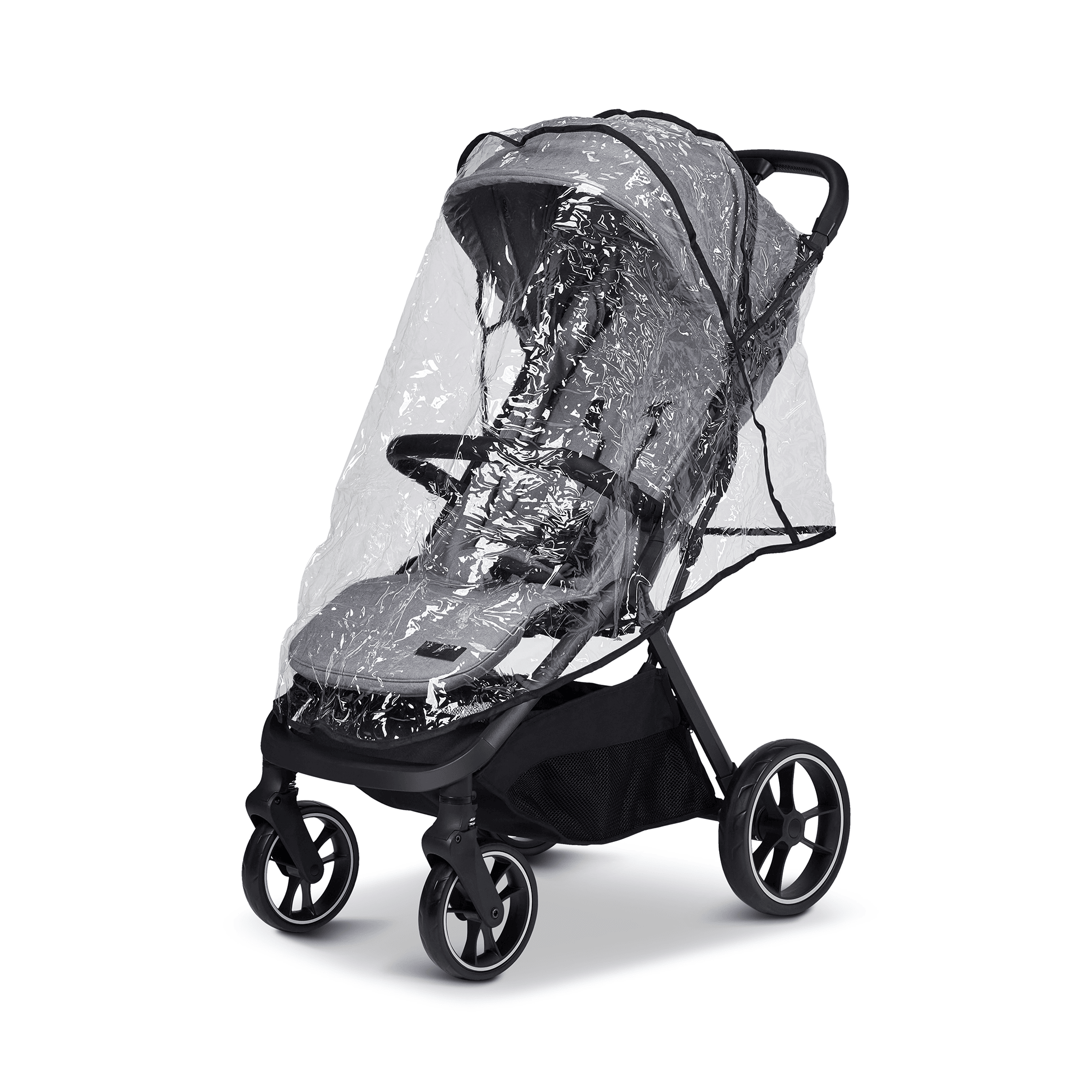 Buggys mit Liegefunktion, MOON, Grau – Produktansicht