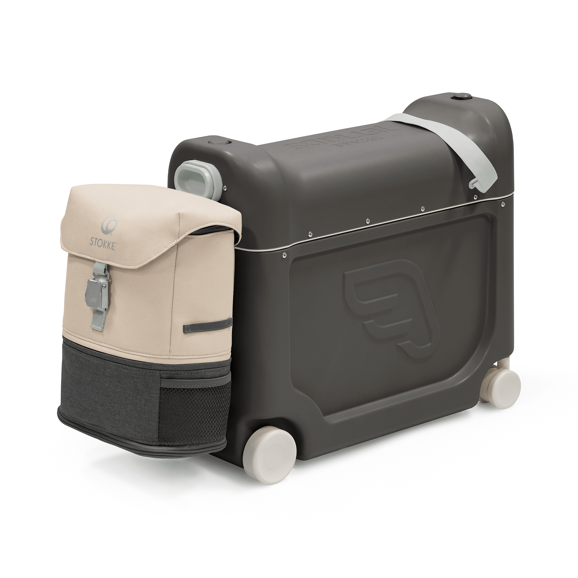 Jetkids™ Bundle BedBox™ & Crew Back Pack Midnight Grey STOKKE Grau 2000587872708 2