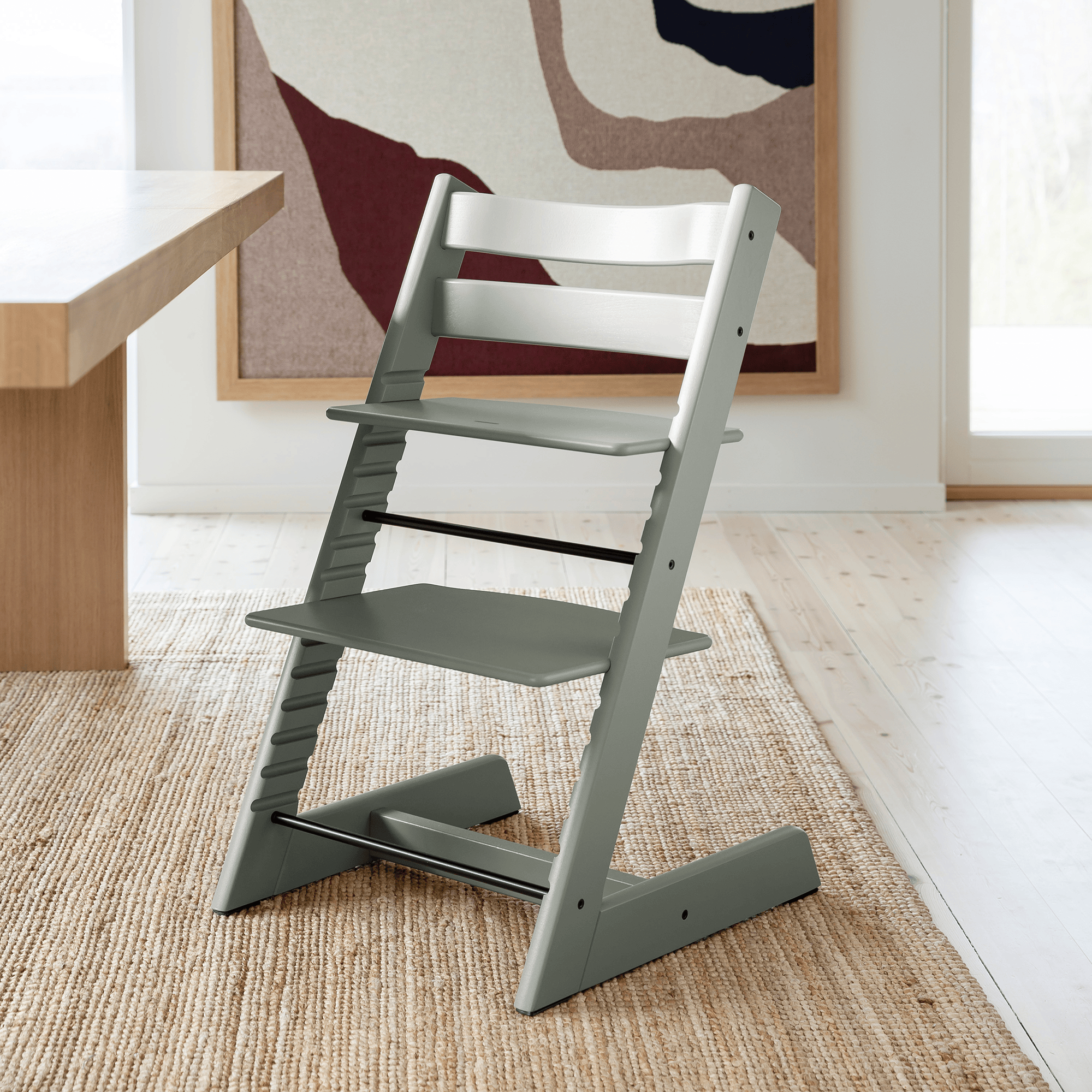 Treppenhochstühle, STOKKE, Grün – Produktansicht