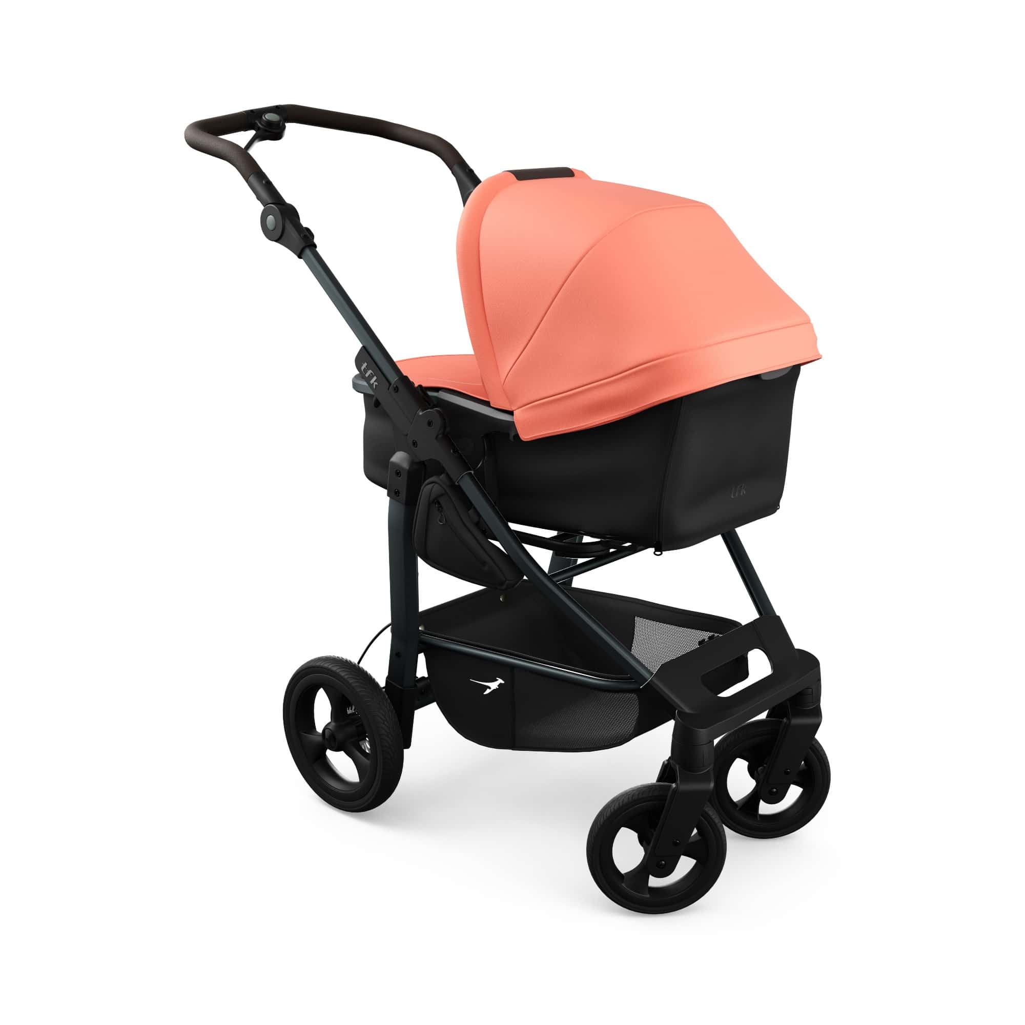 Kombi-Kinderwagen, tfk, Orange – Produktansicht