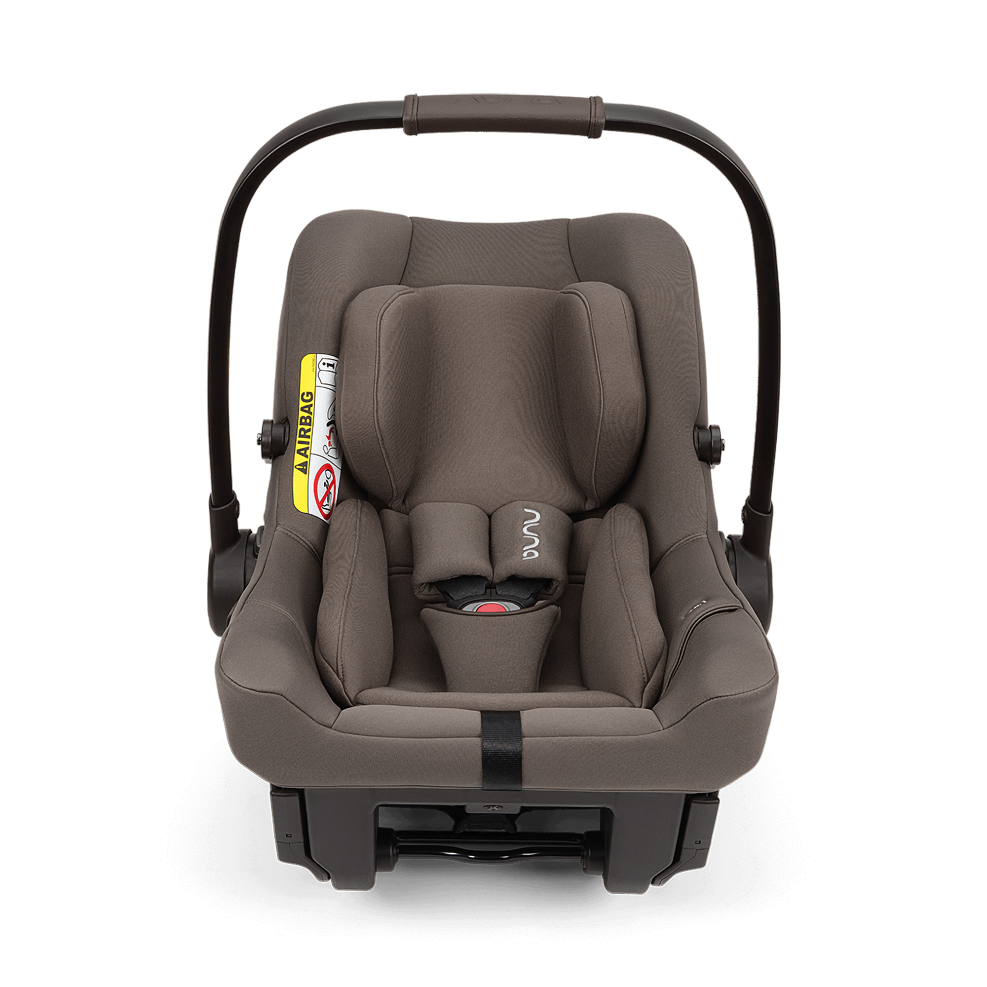 Babyschalen 0-13 kg, Gruppe 0+, nuna, Braun – Besonderheit: Verwendung ab Geburt bis max. 13 kg (40 - 75 cm)