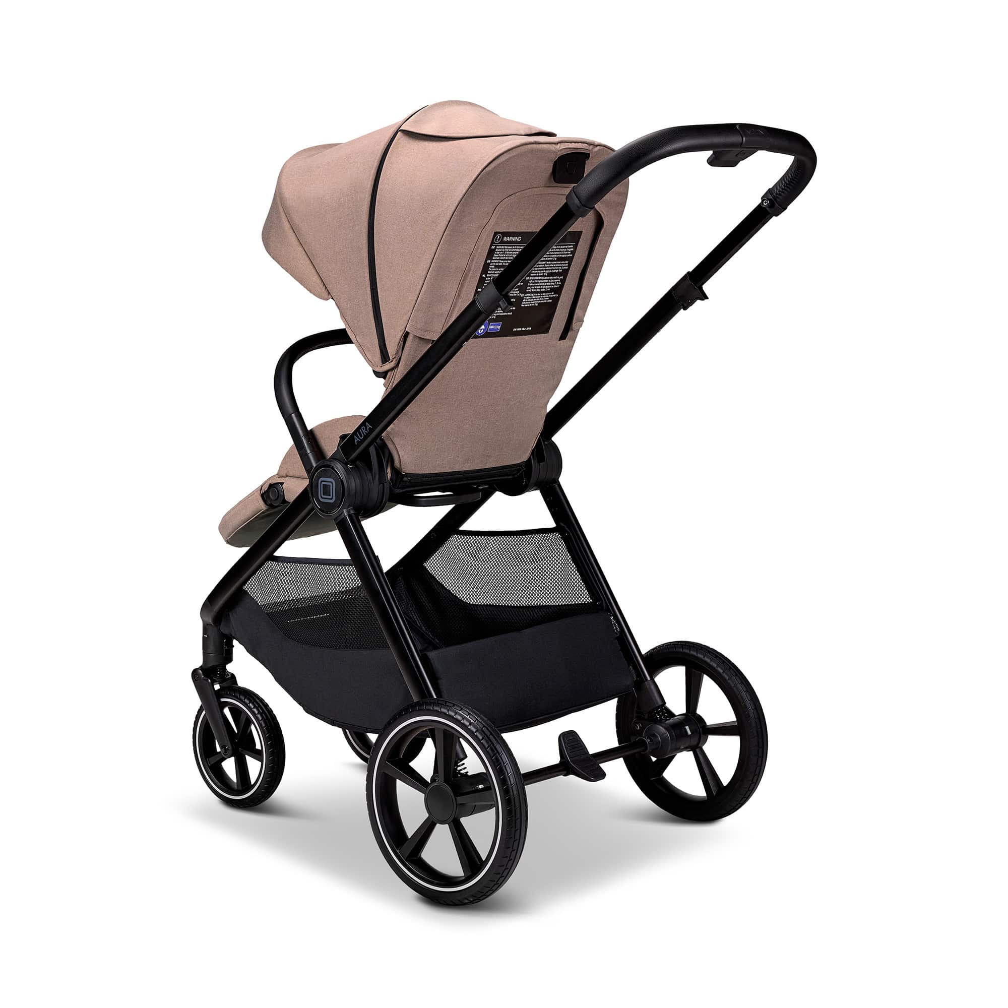 Kombi-Kinderwagen, MOON, Beige – Produktansicht
