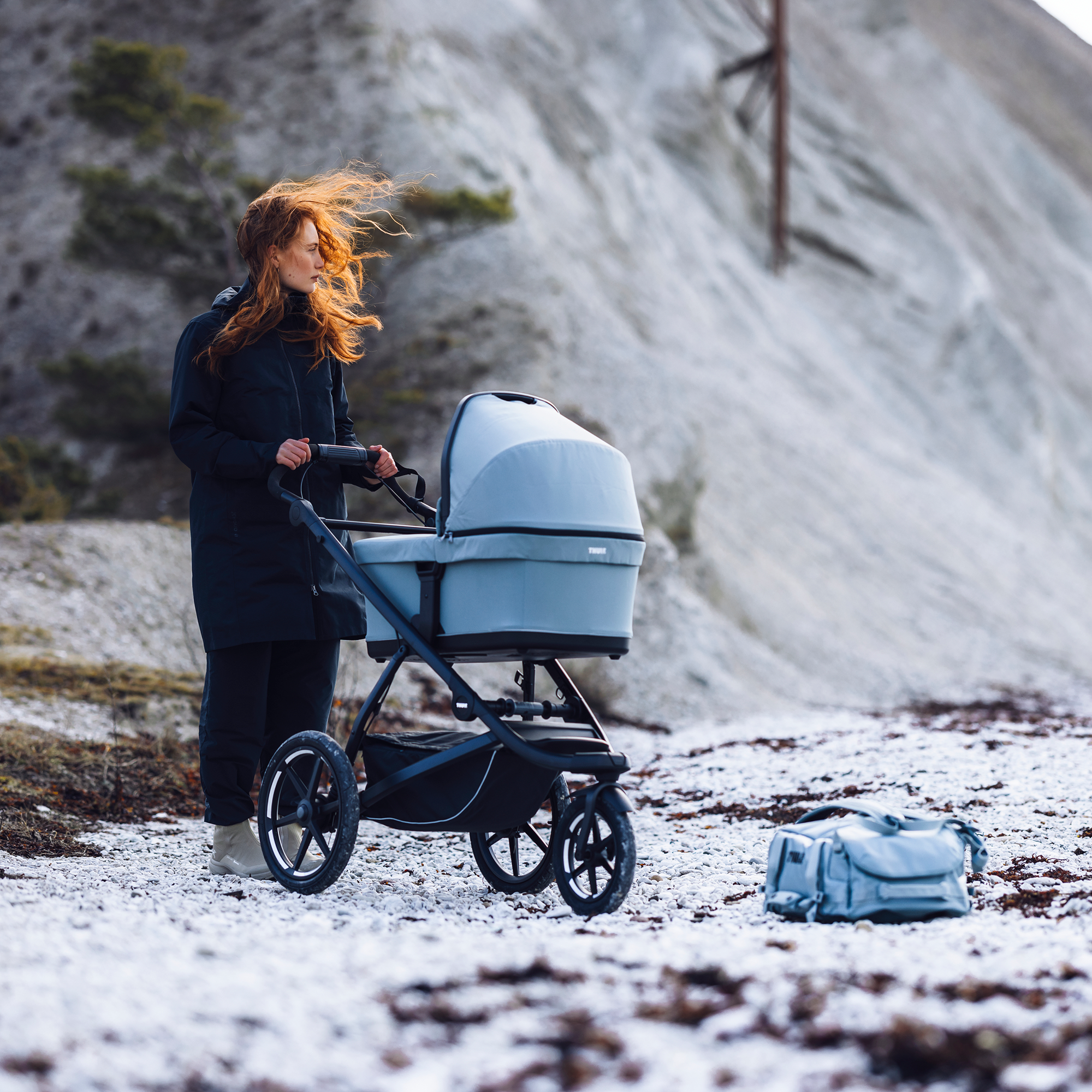 Tragewannen, THULE, Blau – Produktansicht