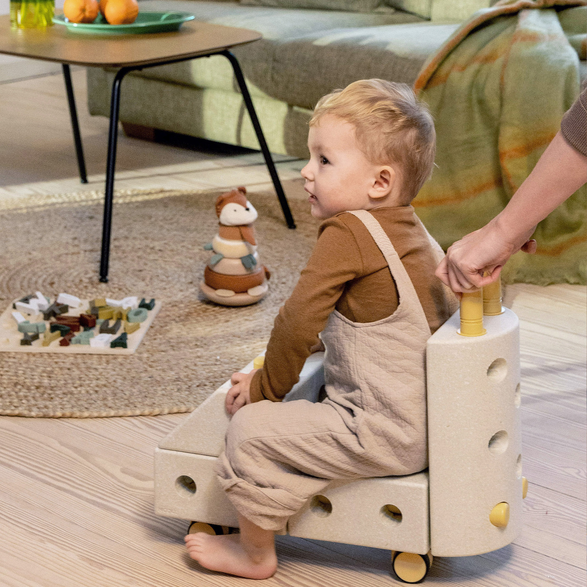 Schaumstoff Bausteine, MODU, Beige – Produktansicht