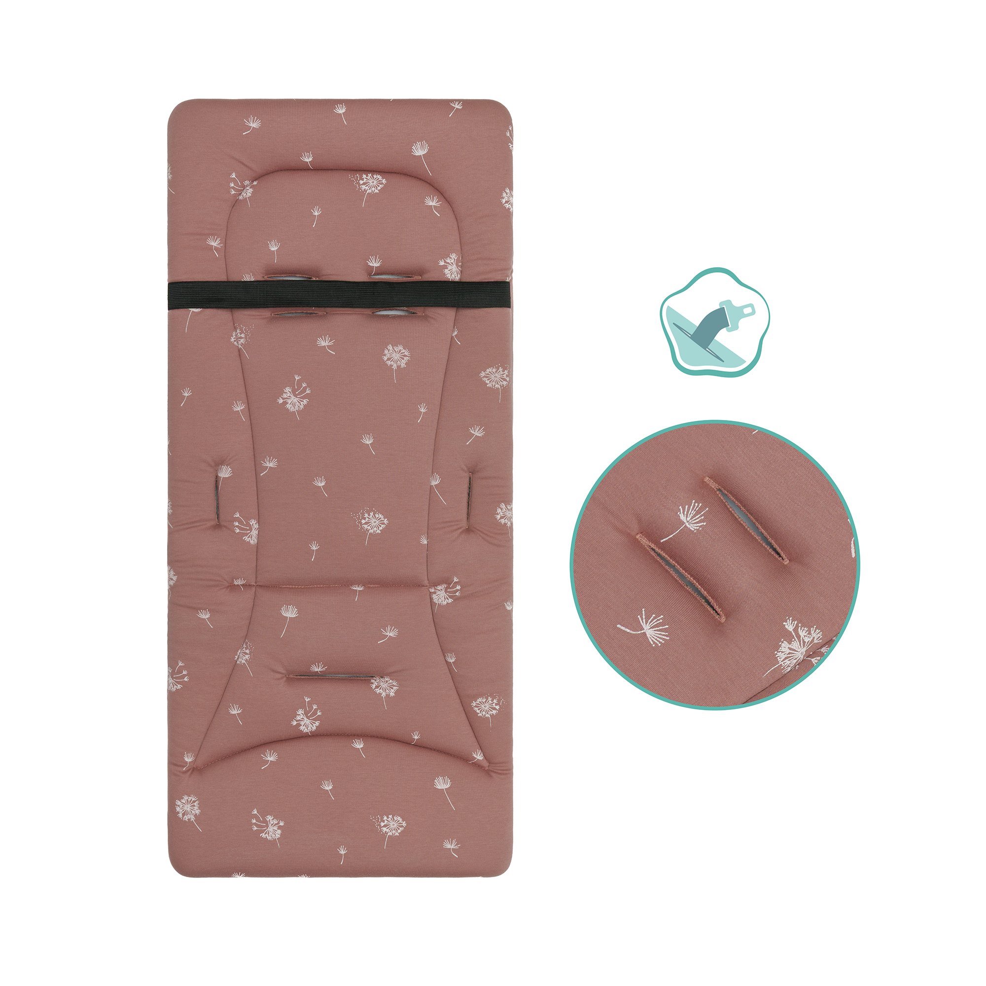 Sitzauflagen, LITTLE ONE, Pink – Produktansicht