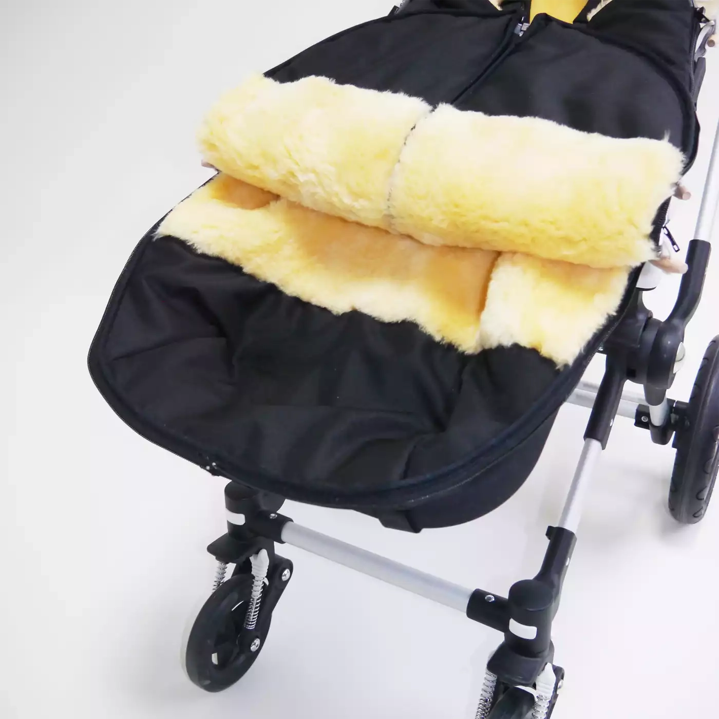 Fußsäcke & Decken, KAISER, Schwarz – Produktansicht