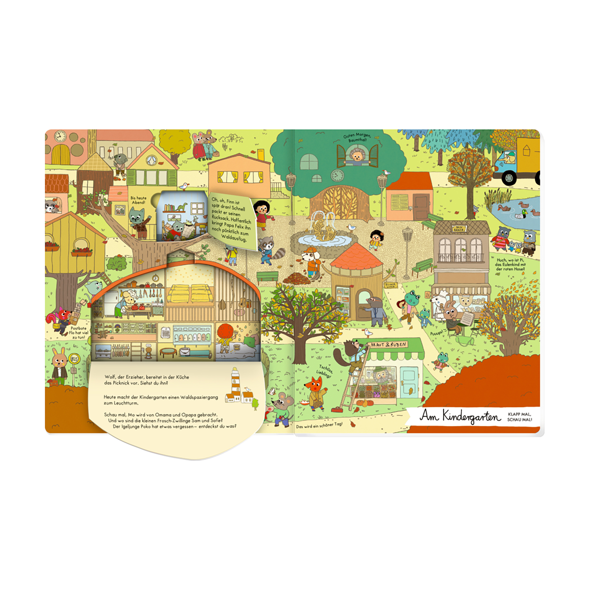 Wimmelbücher, COPPENRATH, Grün – Besonderheit: mit vielen großen Klappen zum Erkunden und Entdecken