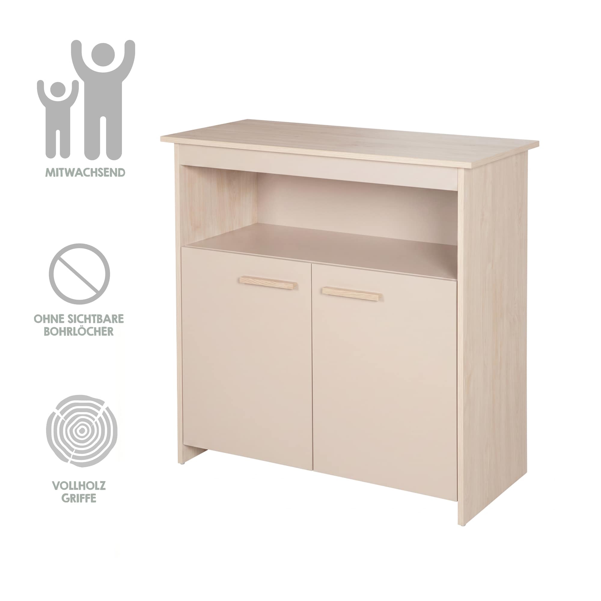 Wickelkommoden, roba, Beige – Produktansicht