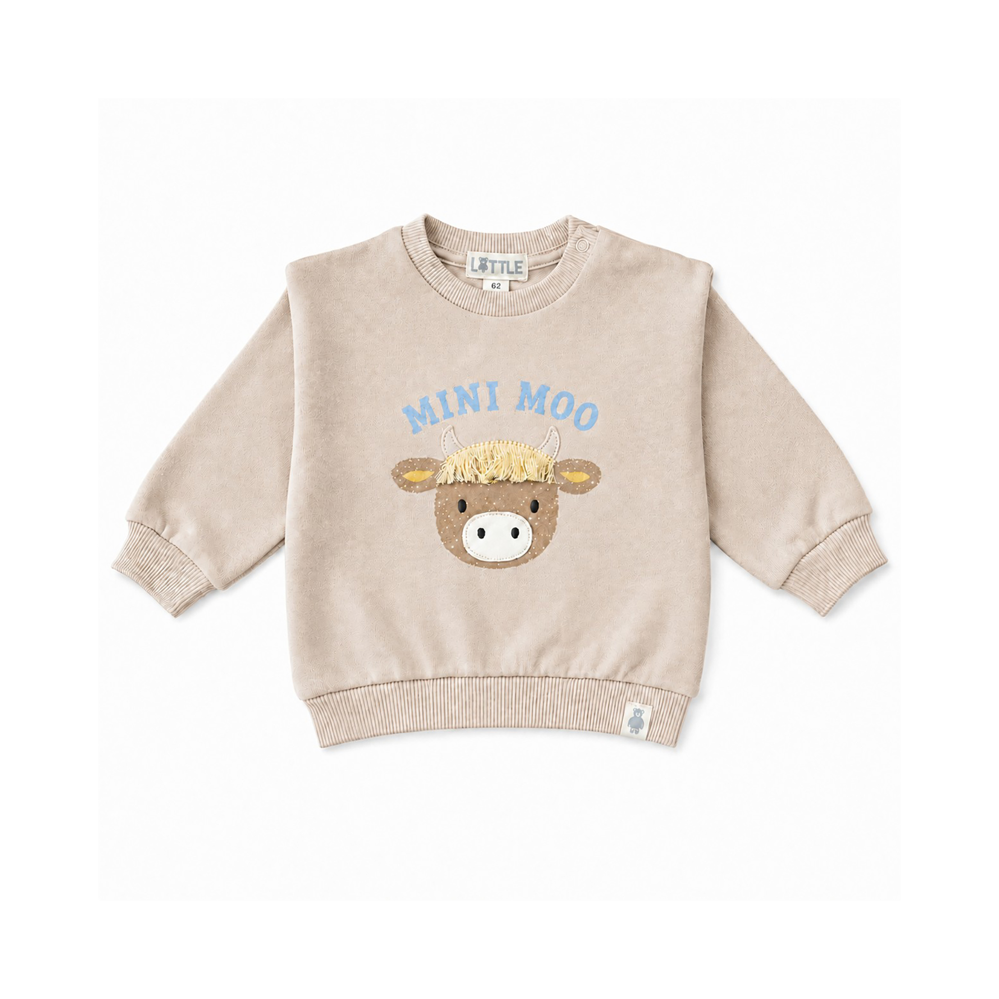 Pullover & Sweatshirts, LITTLE, Braun – Besonderheit: aus 80% Baumwolle