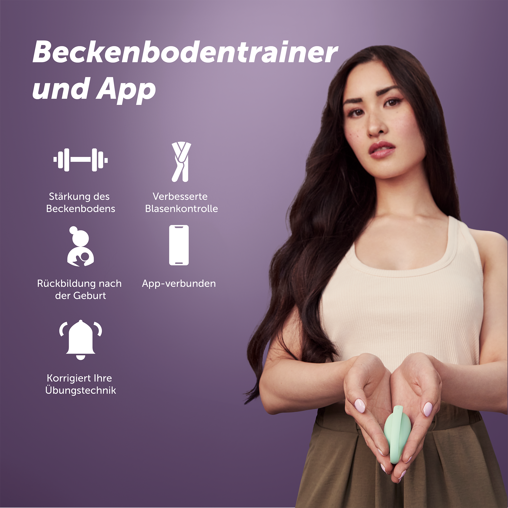 Körperpflege, elvie, Grün – Produktansicht