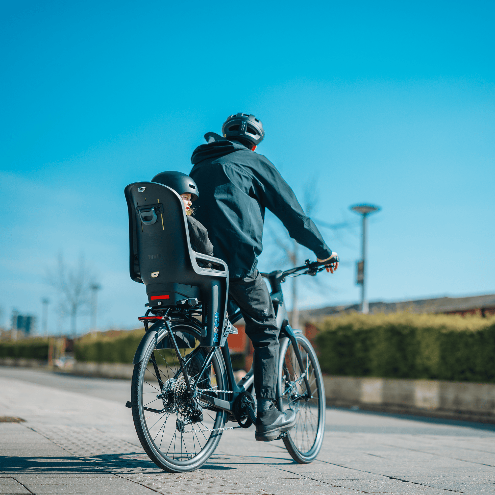 Fahrradsitze, THULE, Grau – Produktansicht