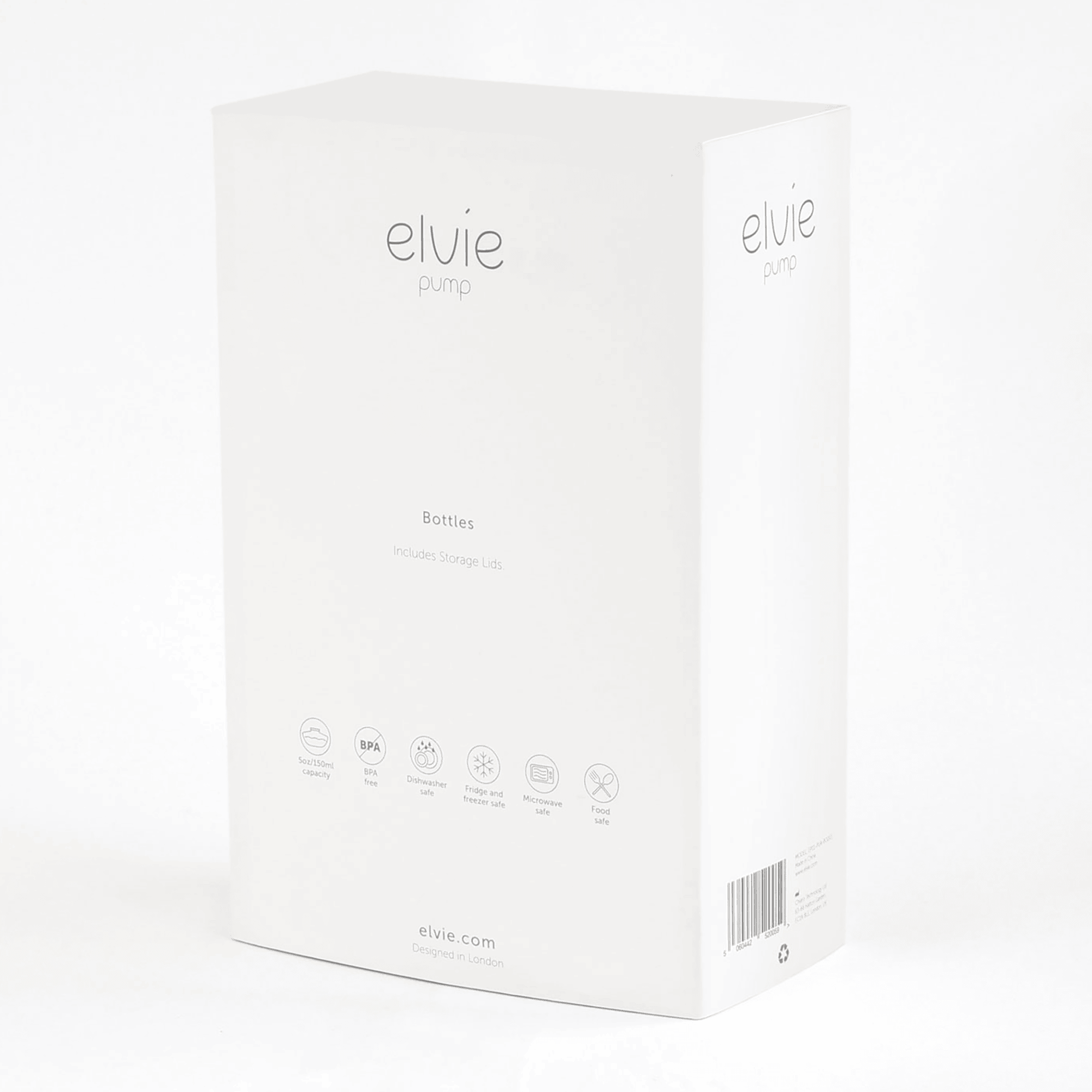 Milchpumpen, elvie, Weiß – Produktansicht