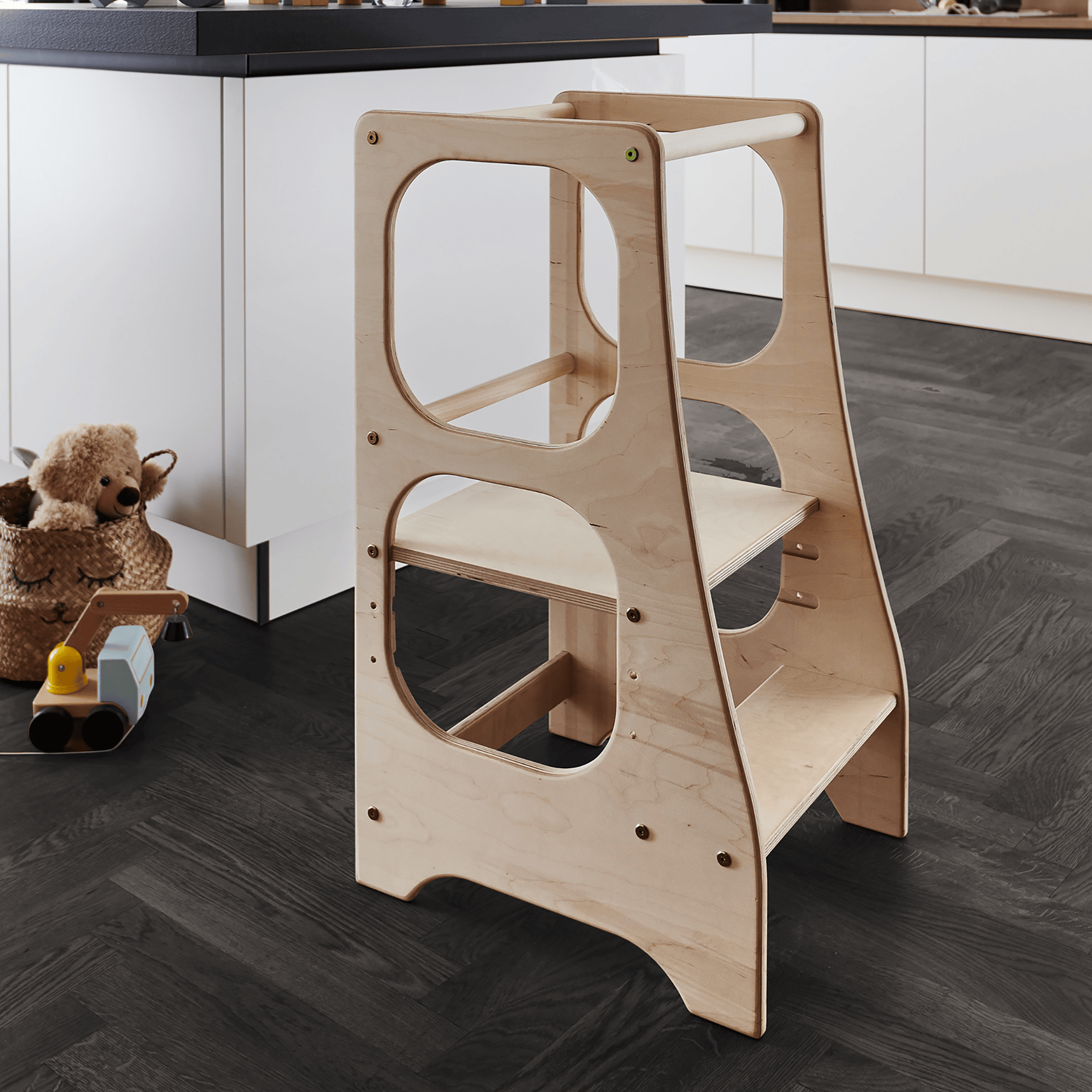 Lerntürme, Arthur Berndt, Braun – Produktansicht