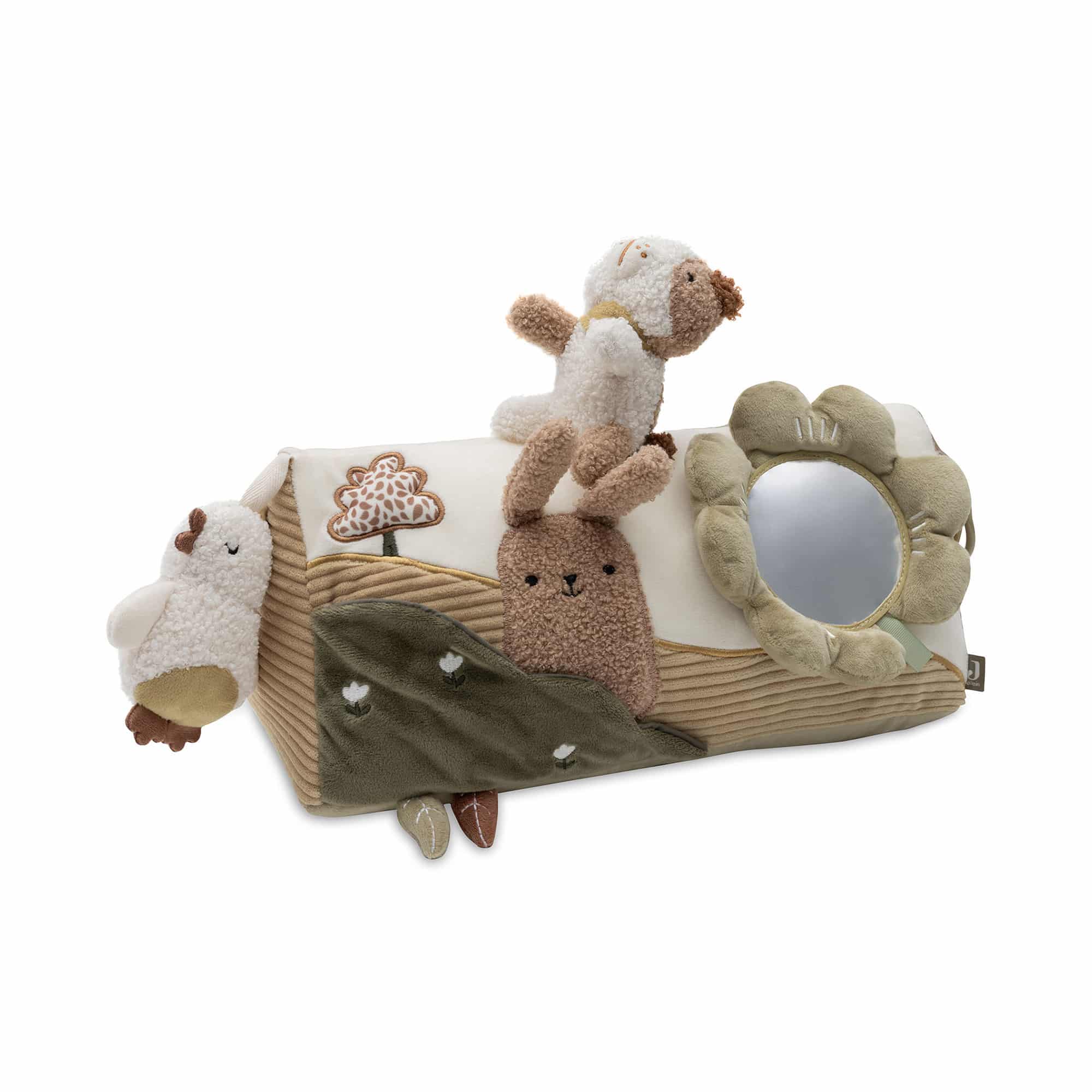 Interaktives Spielzeug, jollein, Beige – Besonderheit: vielfältige spielerische Elemente