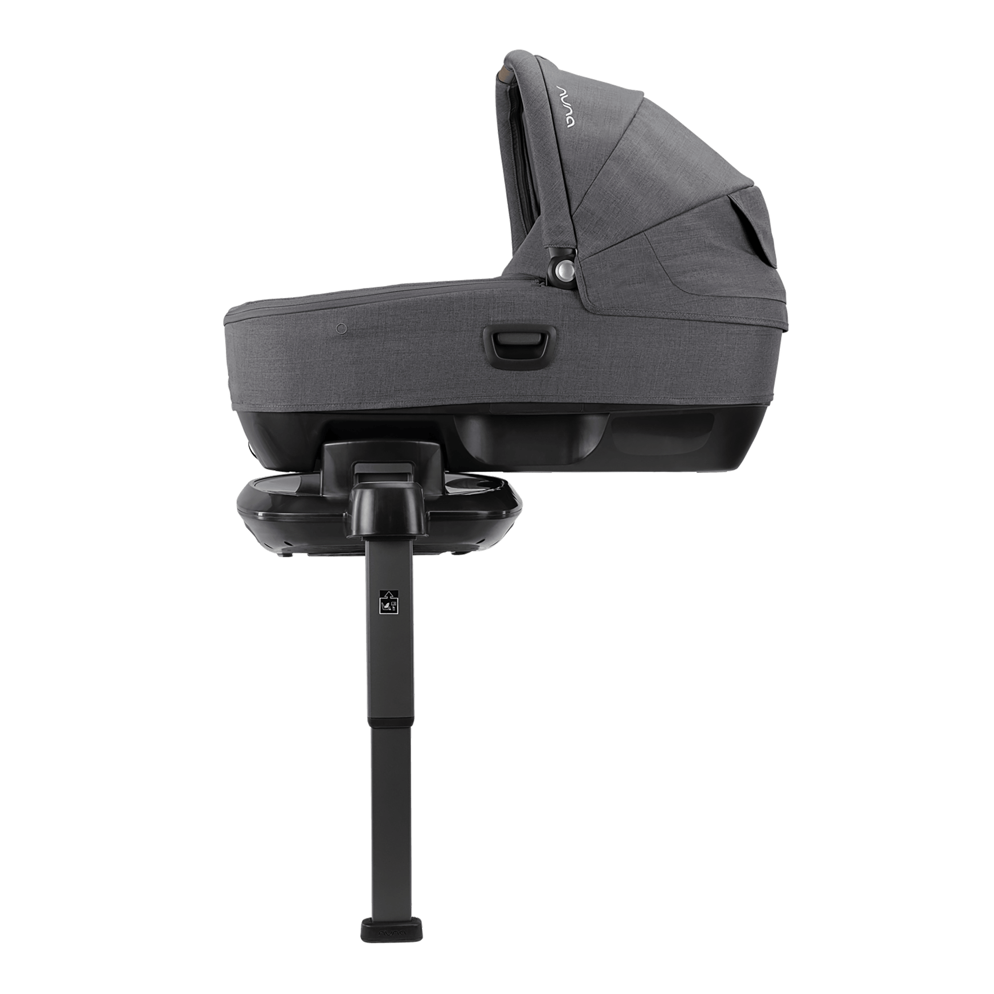 Babyschalen 0-13 kg, Gruppe 0+, nuna, Grau – Produktansicht