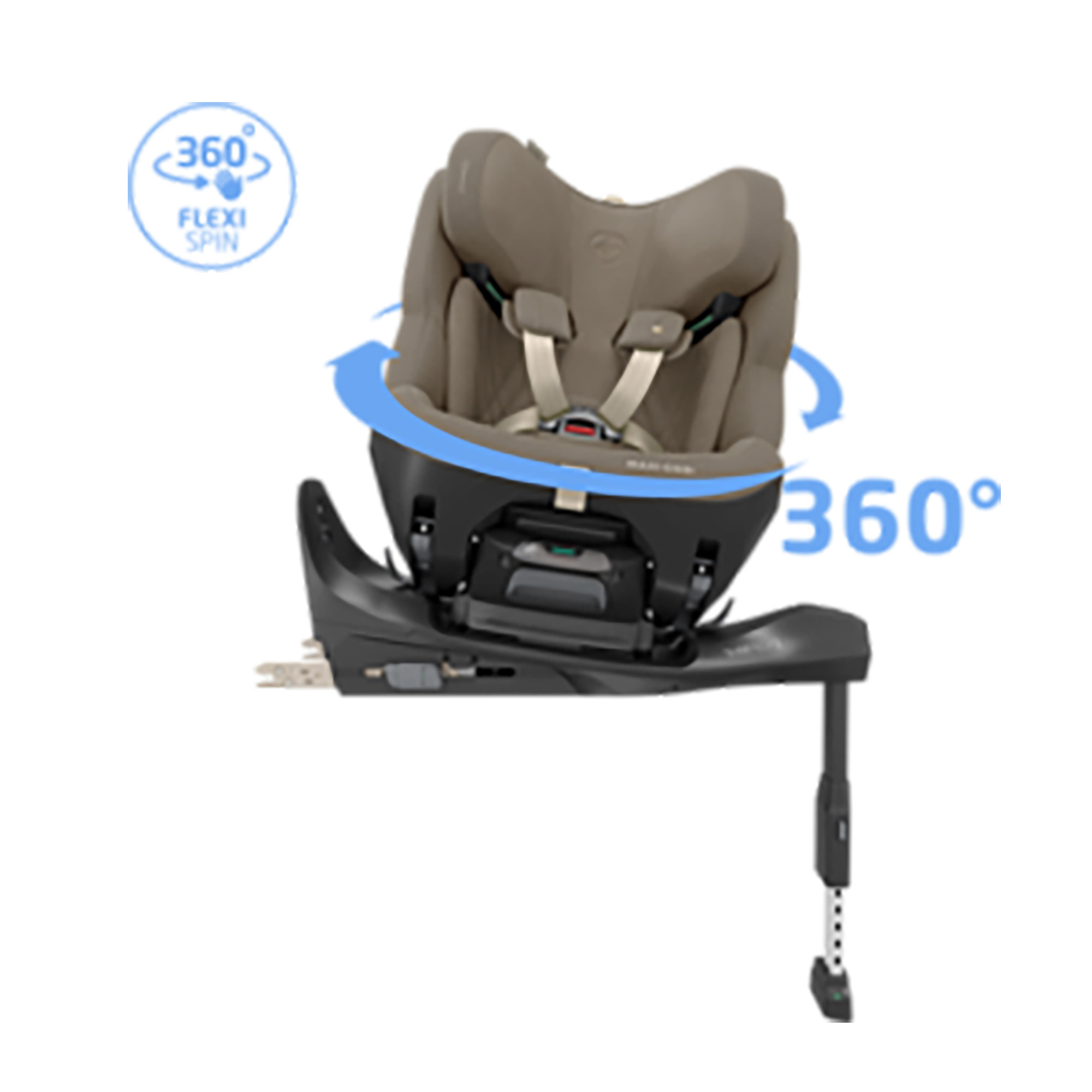 Kindersitze 9-36 kg, Gruppe 1/2/3, MAXI-COSI Premium, Beige – Besonderheit: Easy in, easy out mit SLIDETECH®2