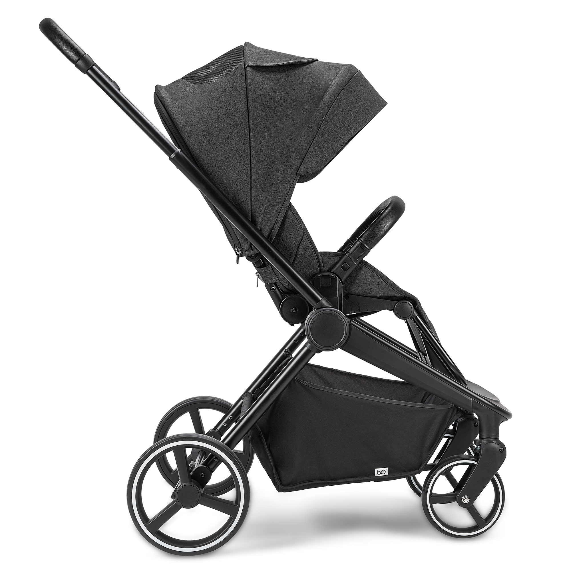 Kombi-Kinderwagen, B.O. StartKlar, Schwarz – Produktansicht