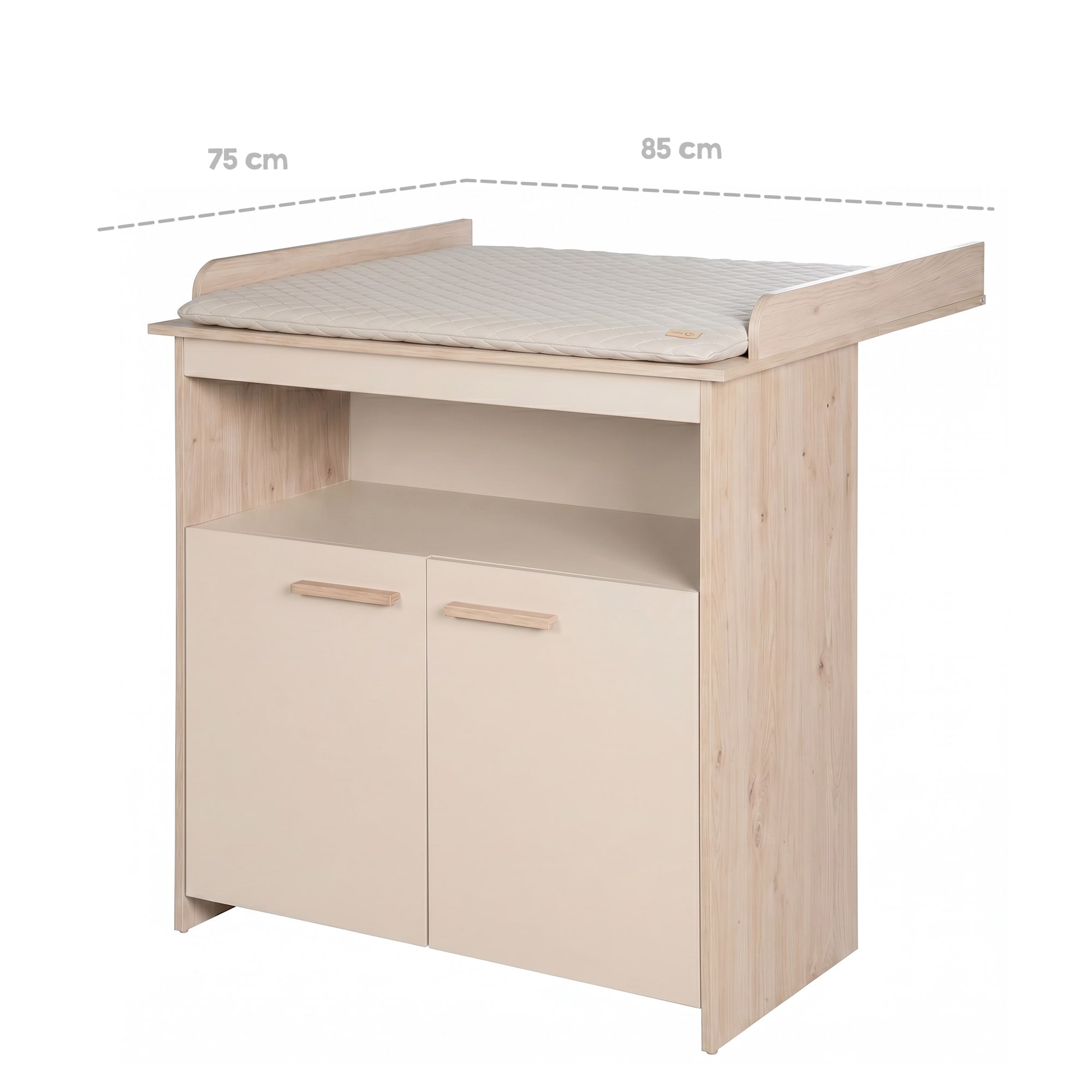 Wickelkommoden, roba, Beige – Produktansicht