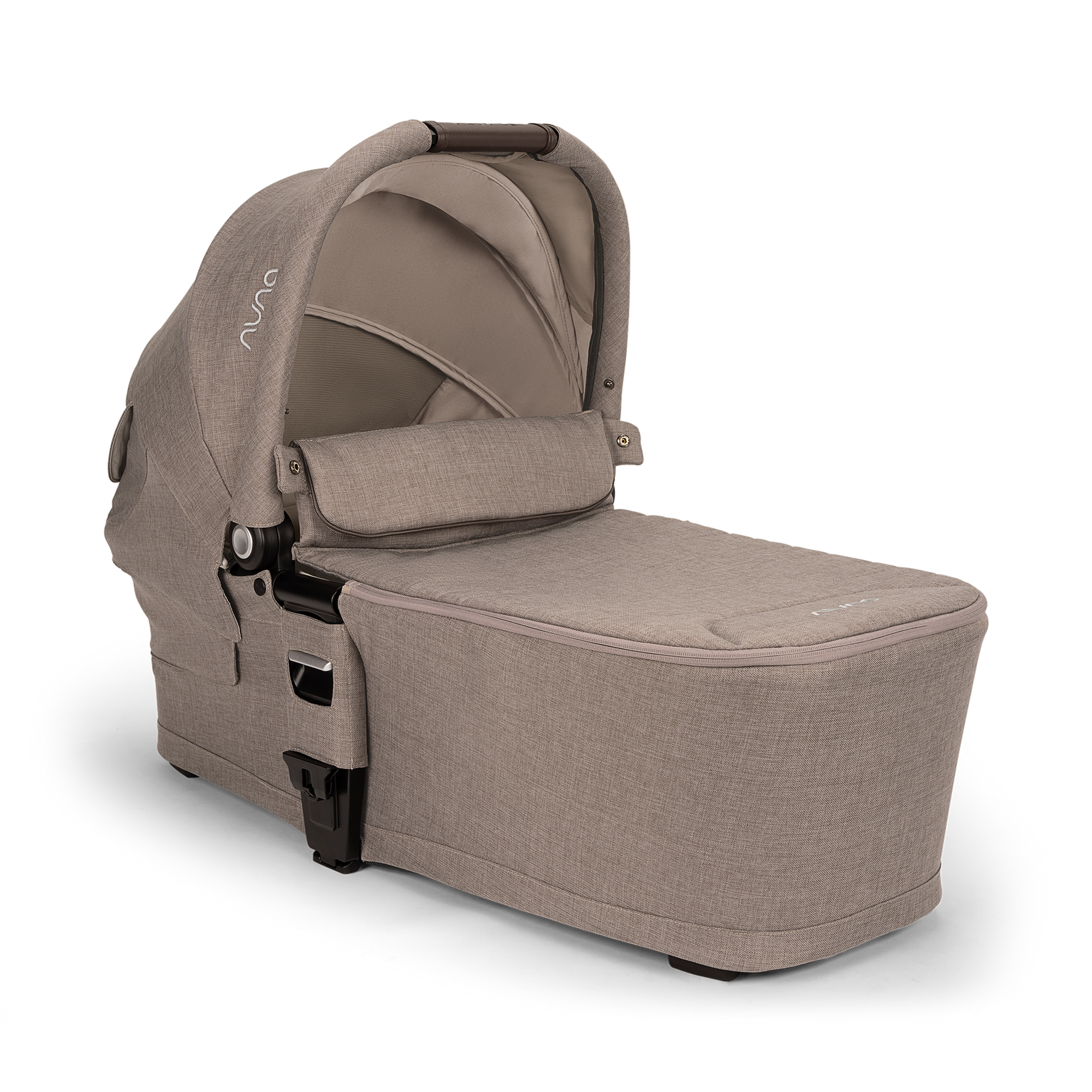 Kombi-Kinderwagen, nuna, Braun – Produktansicht