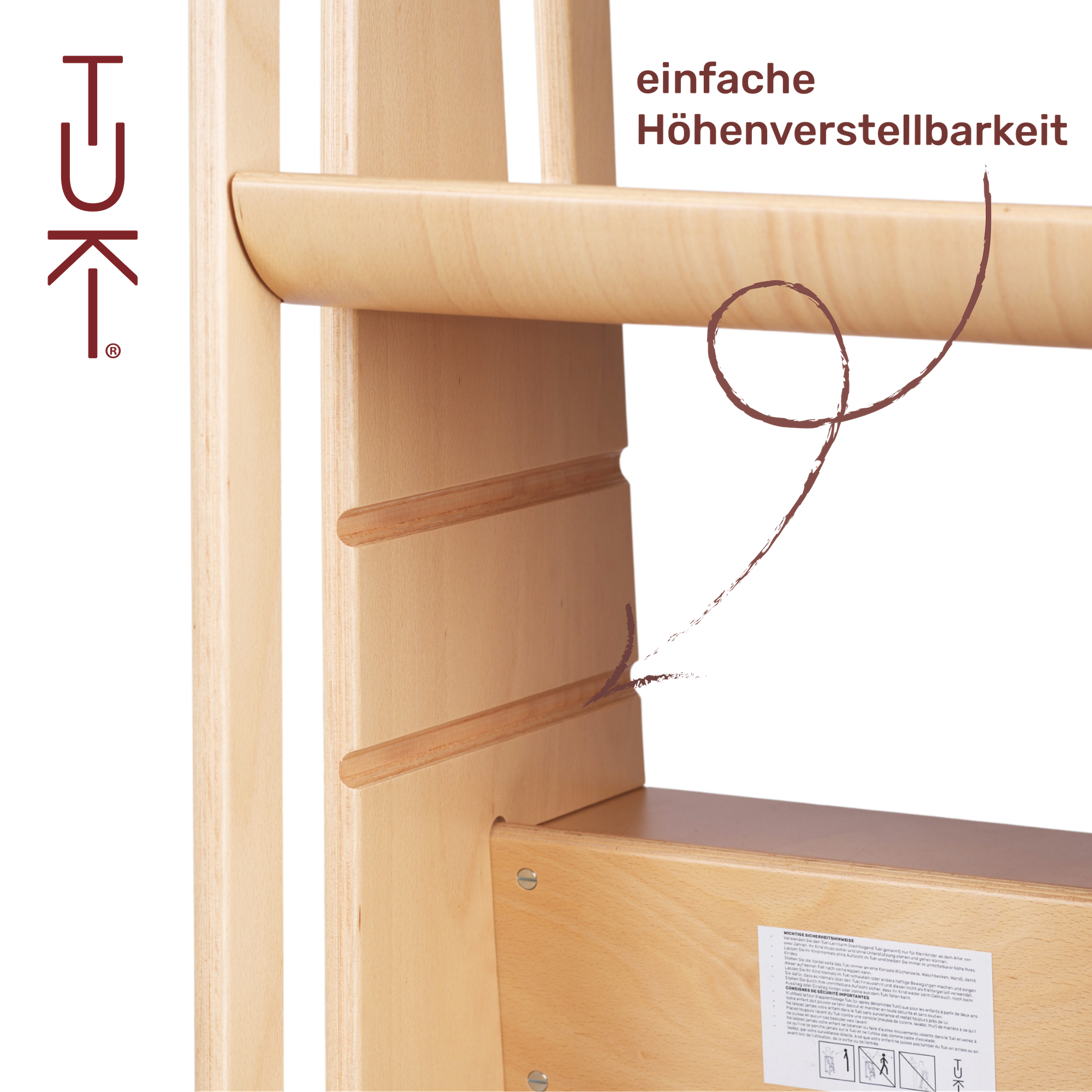 Lerntürme, TUKI, Beige – Produktansicht