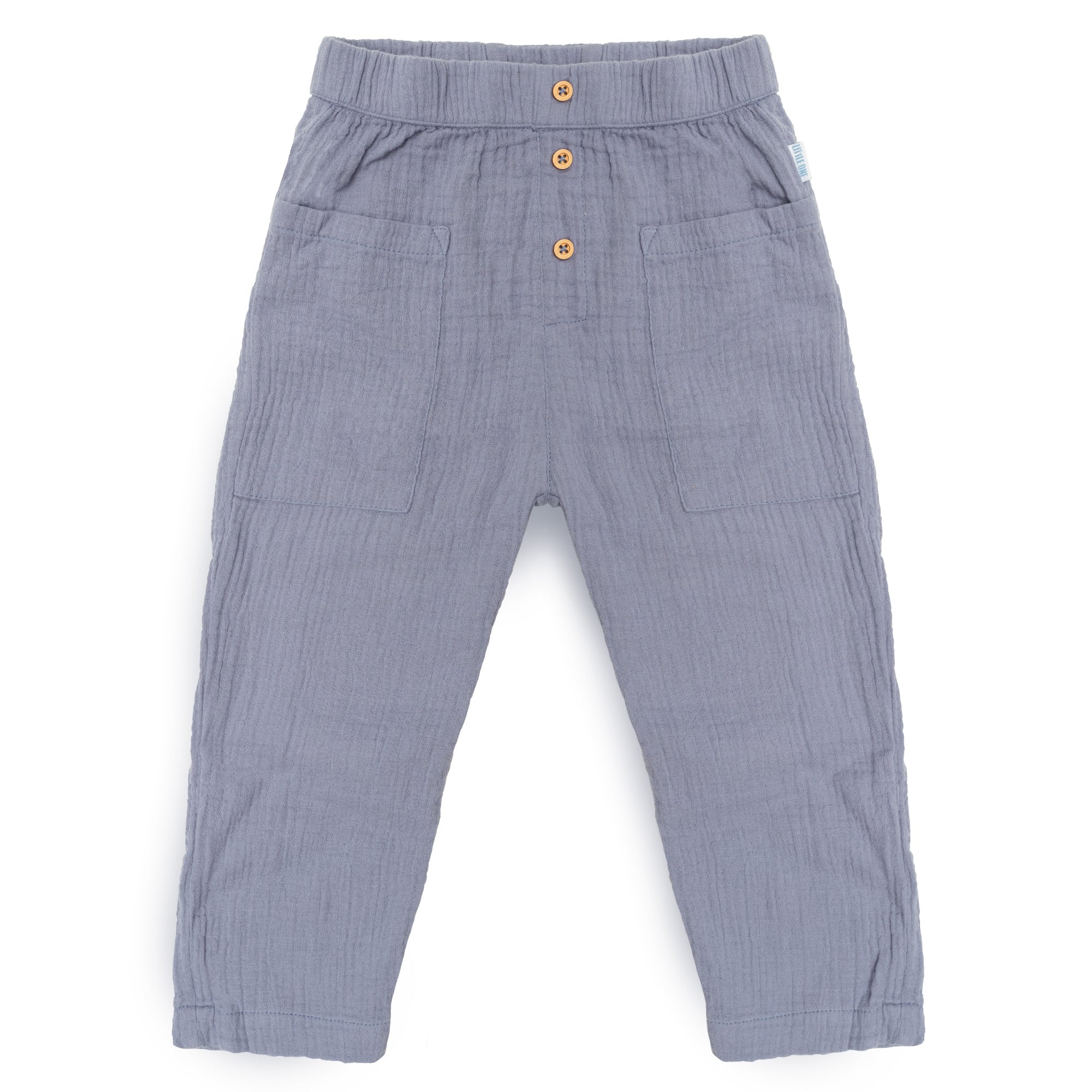 Musselin-Hose LITTLE ONE Blau M2000587865601 1