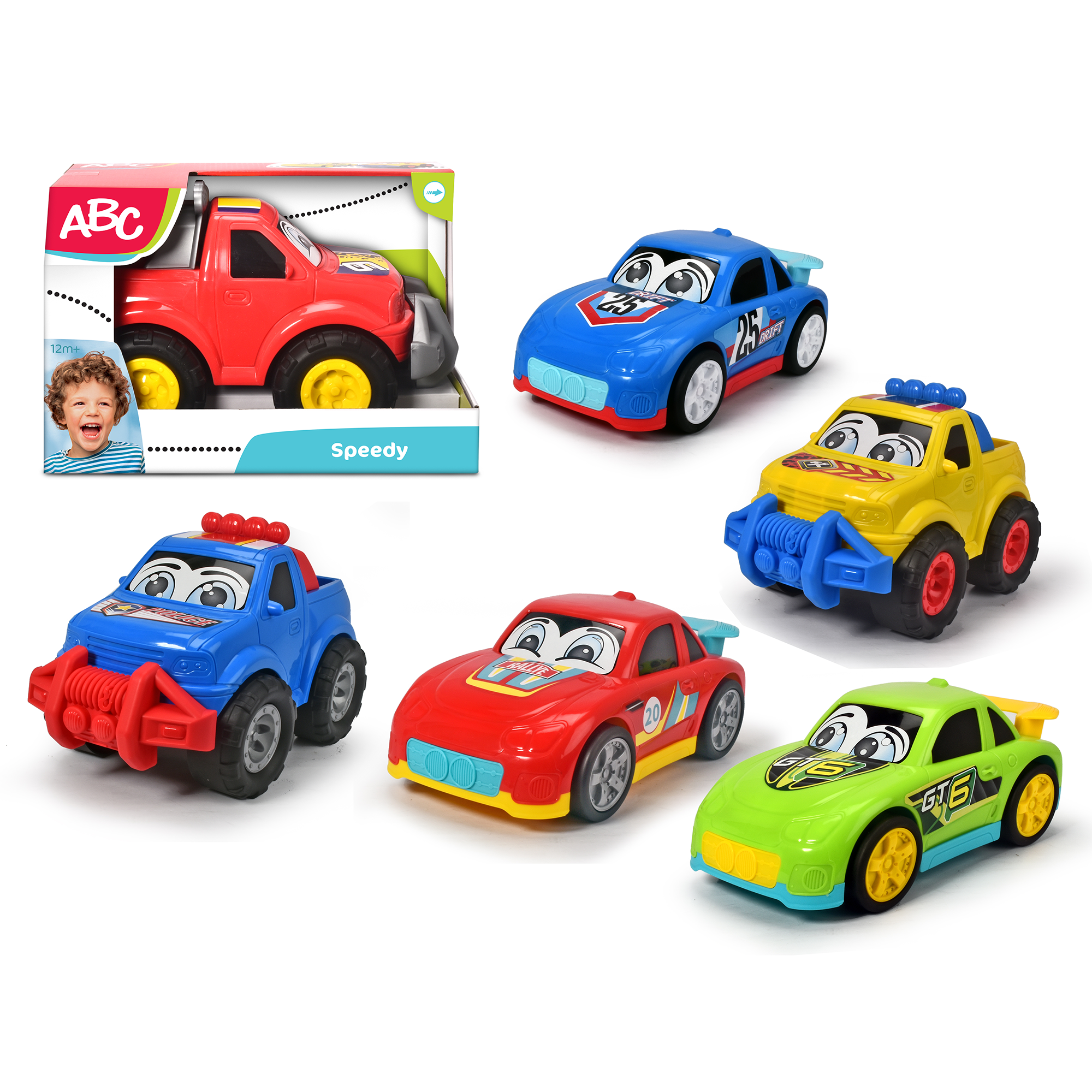 Spielzeugautos, DICKIE TOYS, Mehrfarbig – Produktansicht