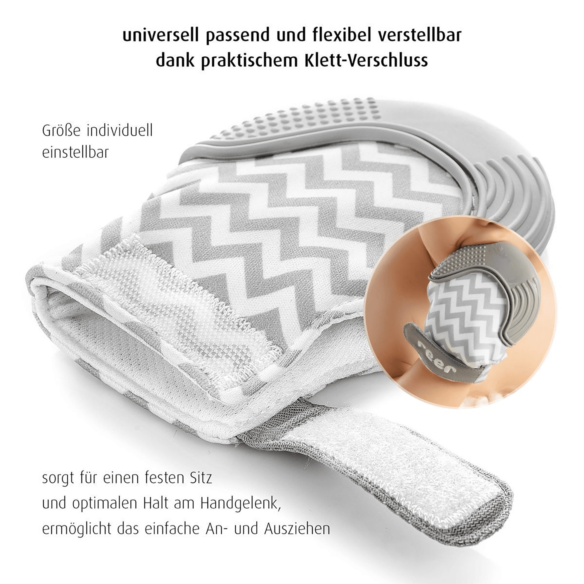 Zahnbürsten, reer, Grau – Produktansicht