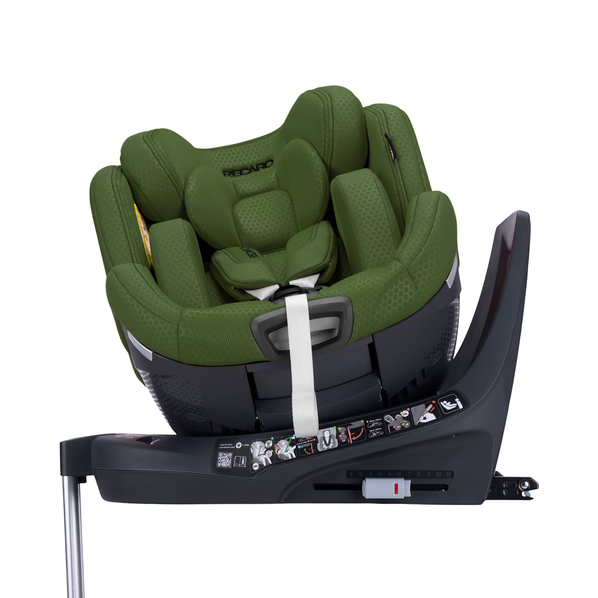 Reboarder 0-18 kg, Gruppe 0+/1, RECARO, Grün – Produktansicht