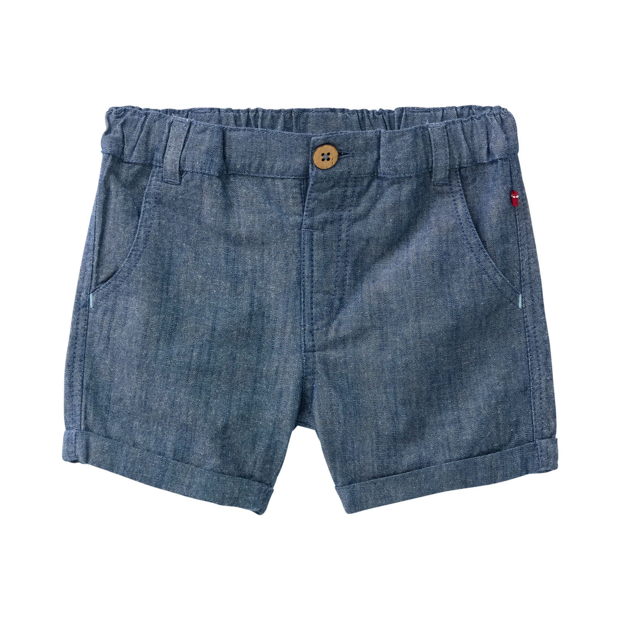 Kurze Hosen, People Wear Organic, Blau – Produktansicht