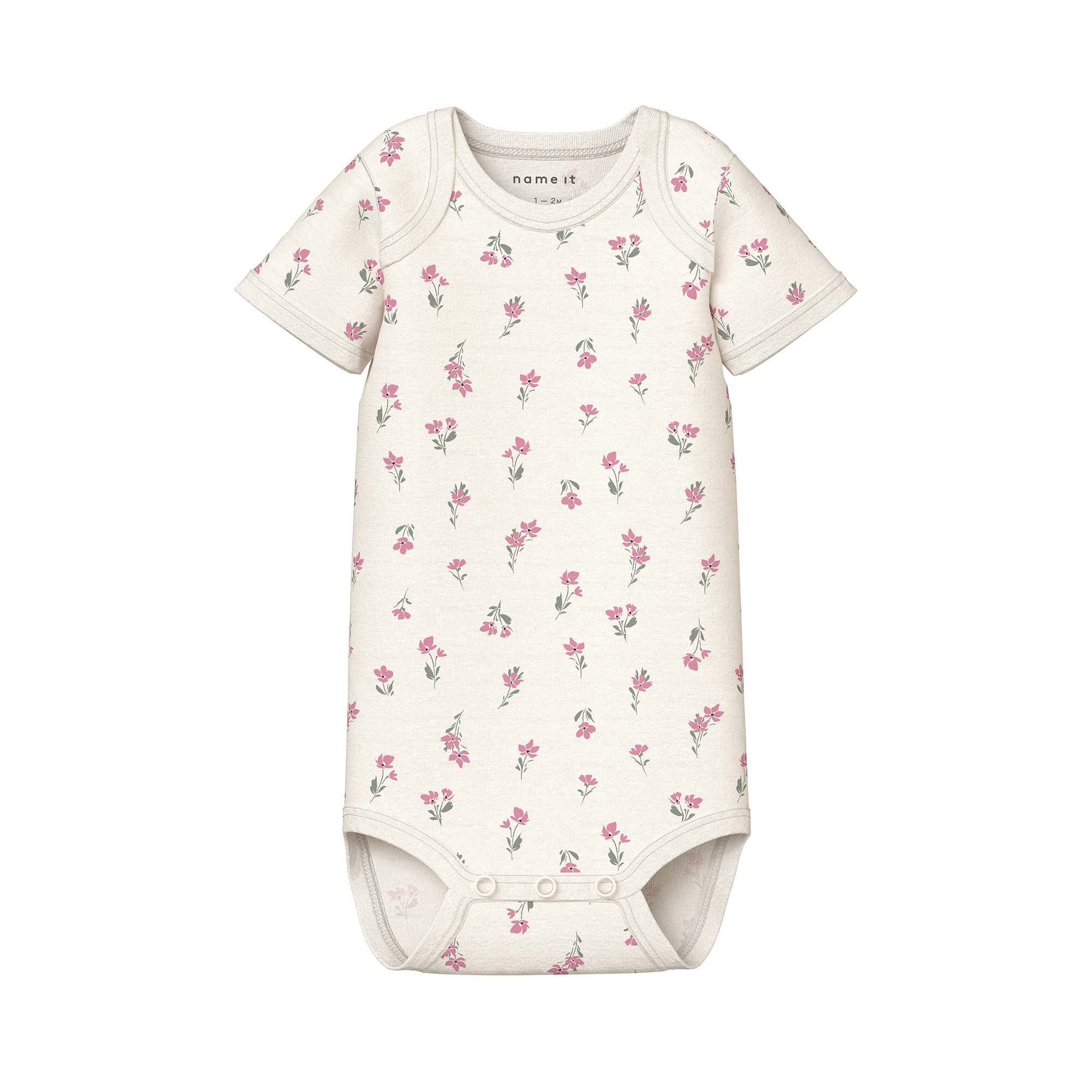Kurzarmbodys, name it, Pink – Besonderheit: aus 100% Baumwolle