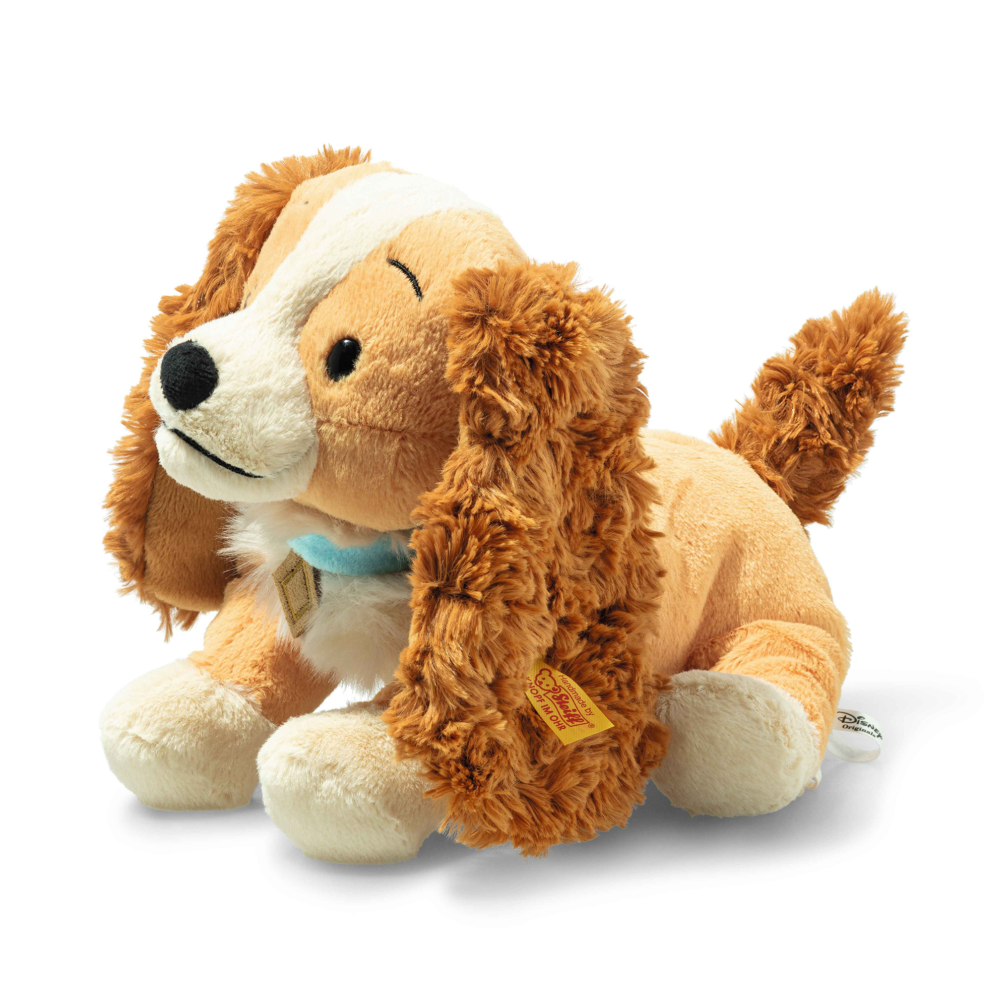Kuscheltiere Hunde, Steiff, Mehrfarbig – Besonderheit: Disney-Cockerspaniel zum Kuscheln und Spielen