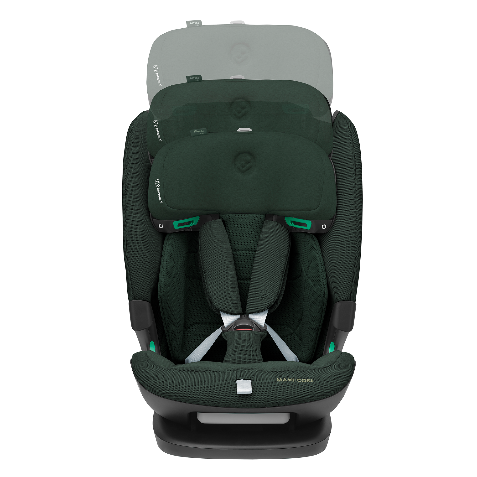 Kindersitze 9-36 kg, Gruppe 1/2/3, MAXI-COSI, Grün – Produktansicht