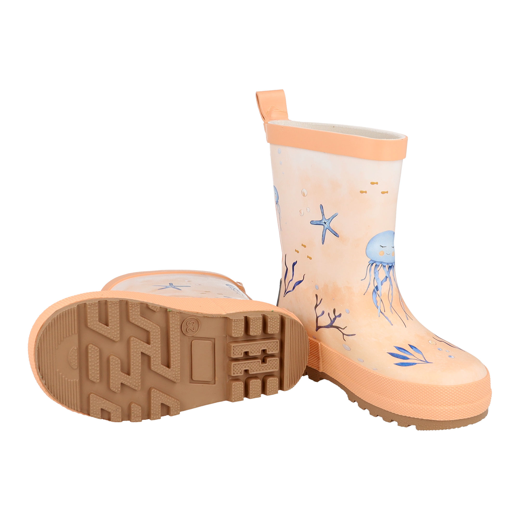 Gummistiefel, MaxiMo, Pink – Produktansicht