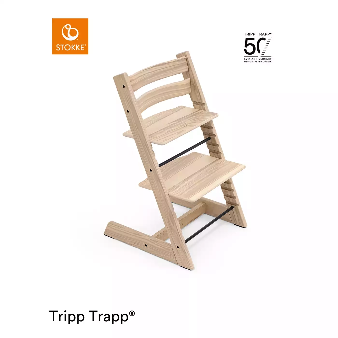Tripp Trapp 50th Ash Natur Jubiläumsausgabe STOKKE 2000582917305 1