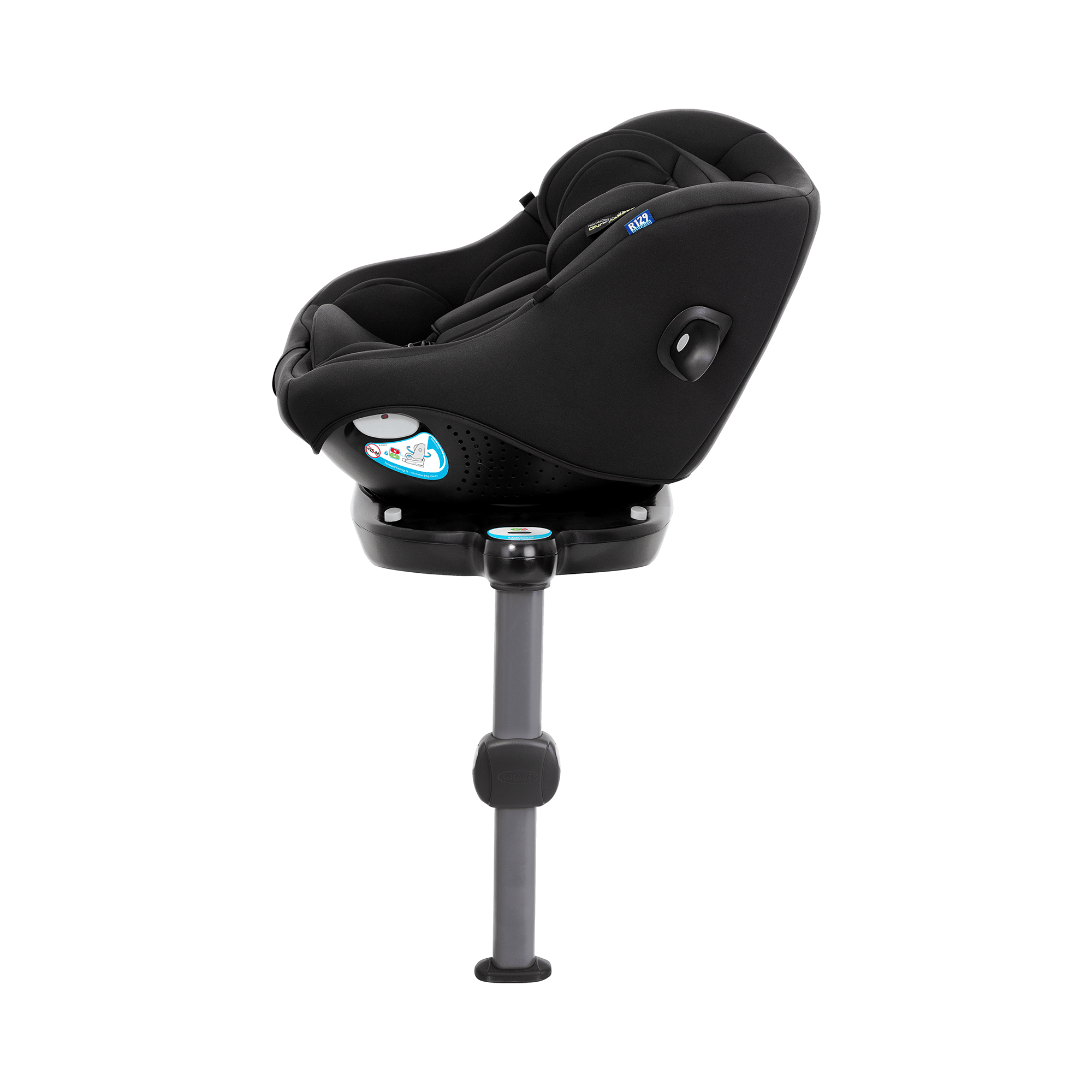 Reboarder 0-18 kg, Gruppe 0+/1, GRACO, Schwarz – Produktansicht