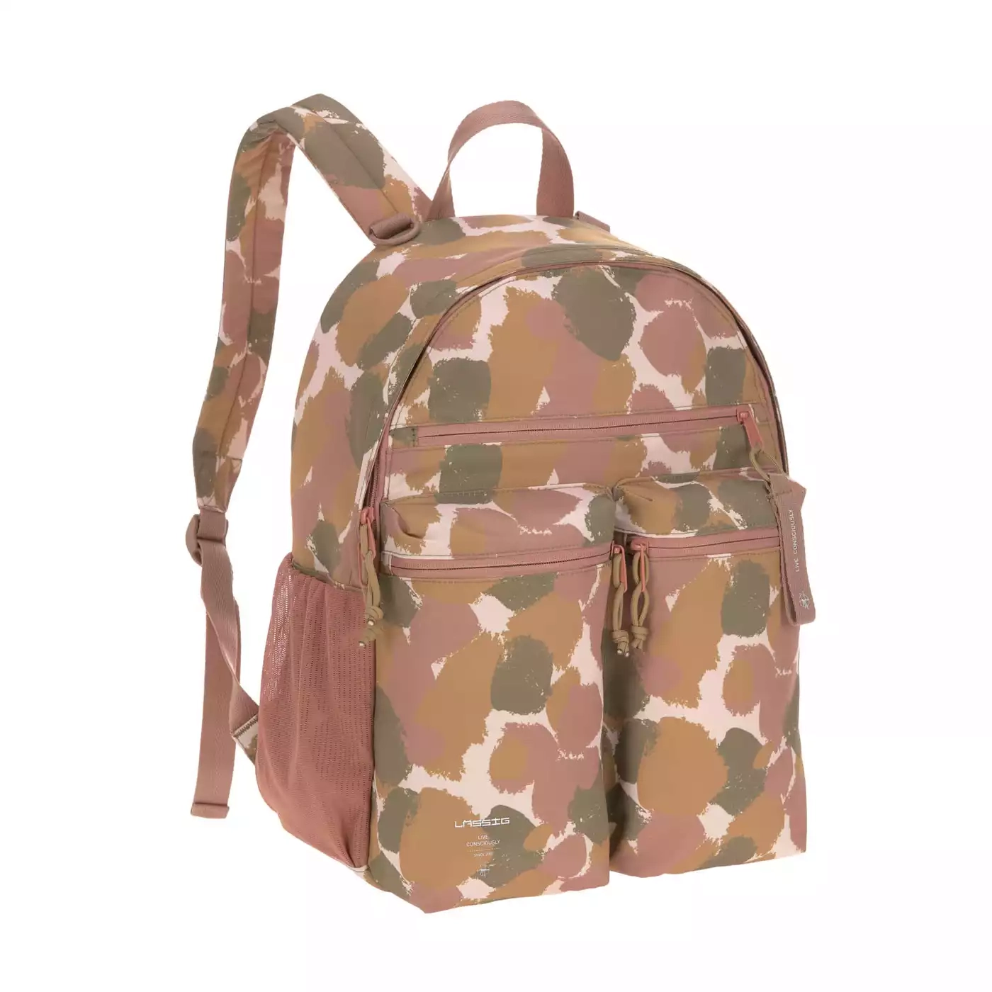 Wickelrucksack Casual Urban Tinted Spots LÄSSIG Rosa 2000579509506 3