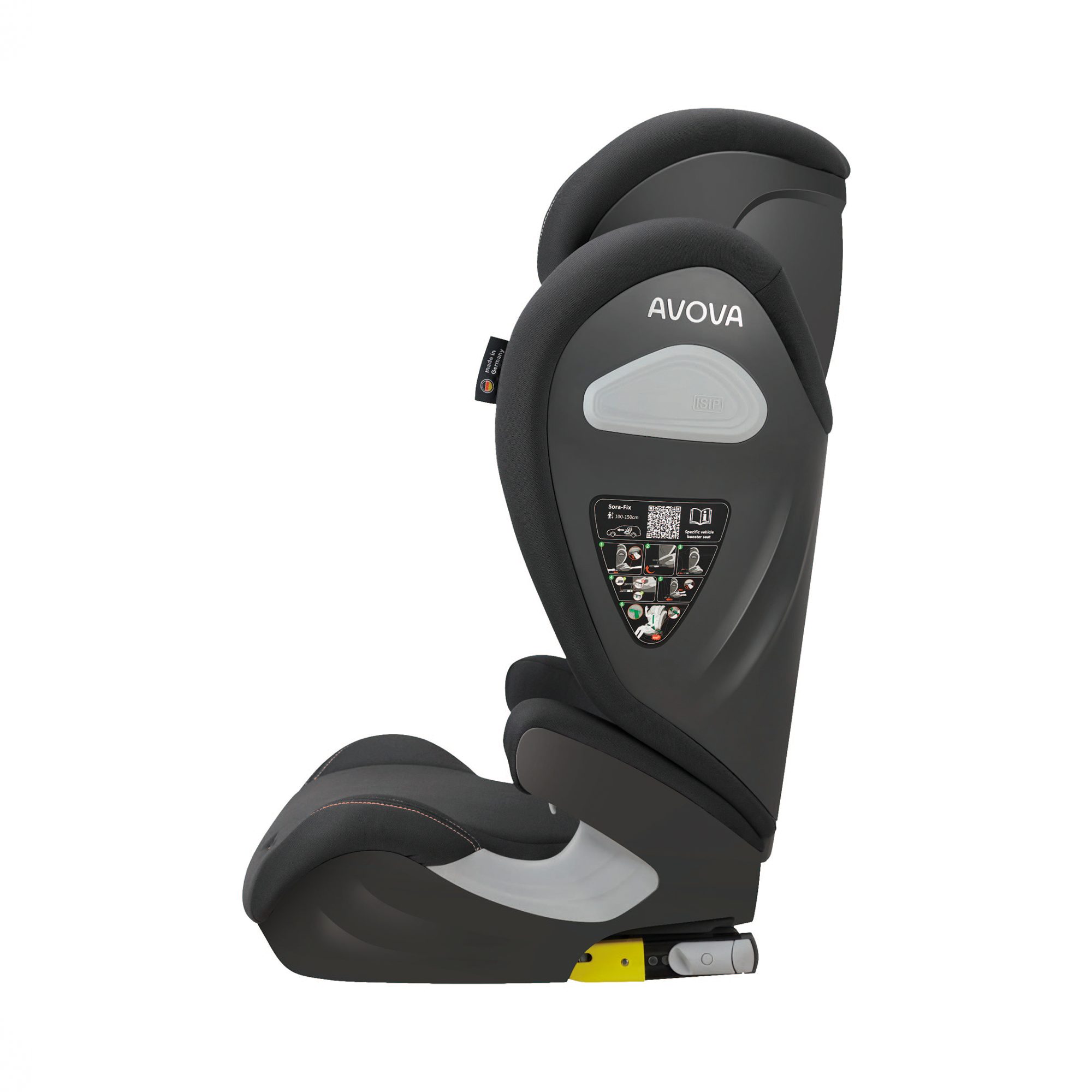 Kindersitze 15-36 kg, Gruppe 2/3, AVOVA, Orange – Produktansicht