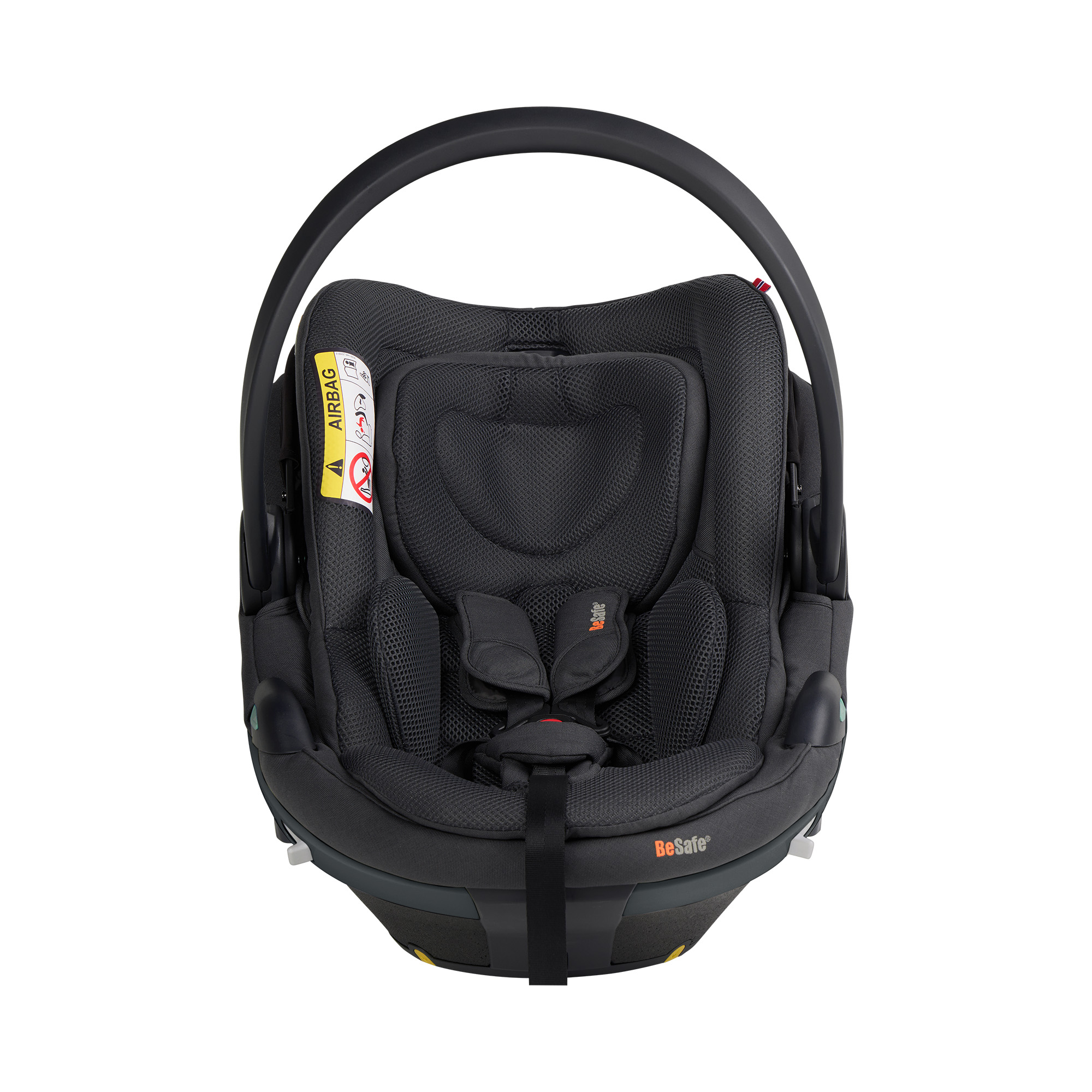 Babyschalen 0-13 kg, Gruppe 0+, BeSafe, Grau – Produktansicht