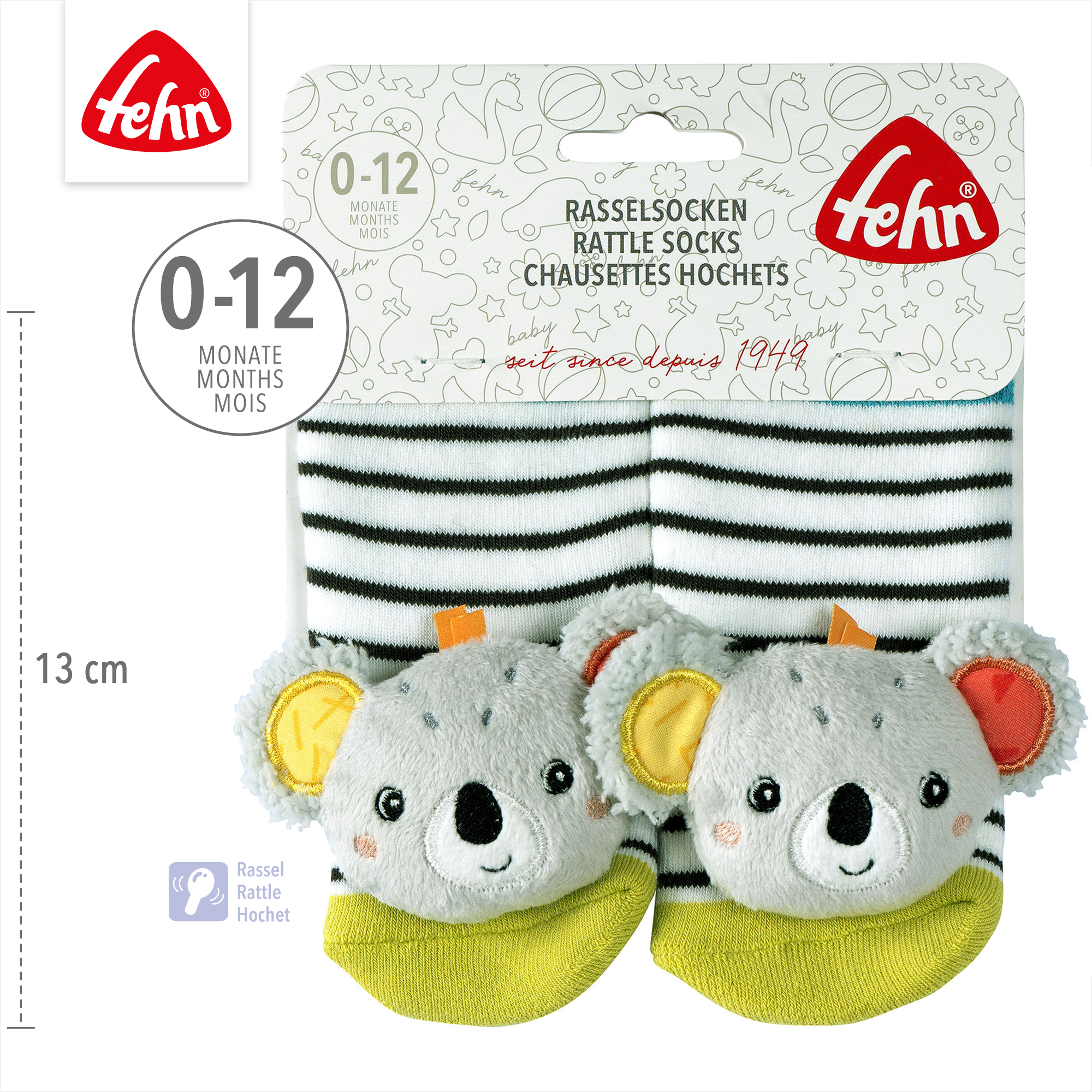 Socken & Strumpfhosen, fehn, Mehrfarbig – Produktansicht