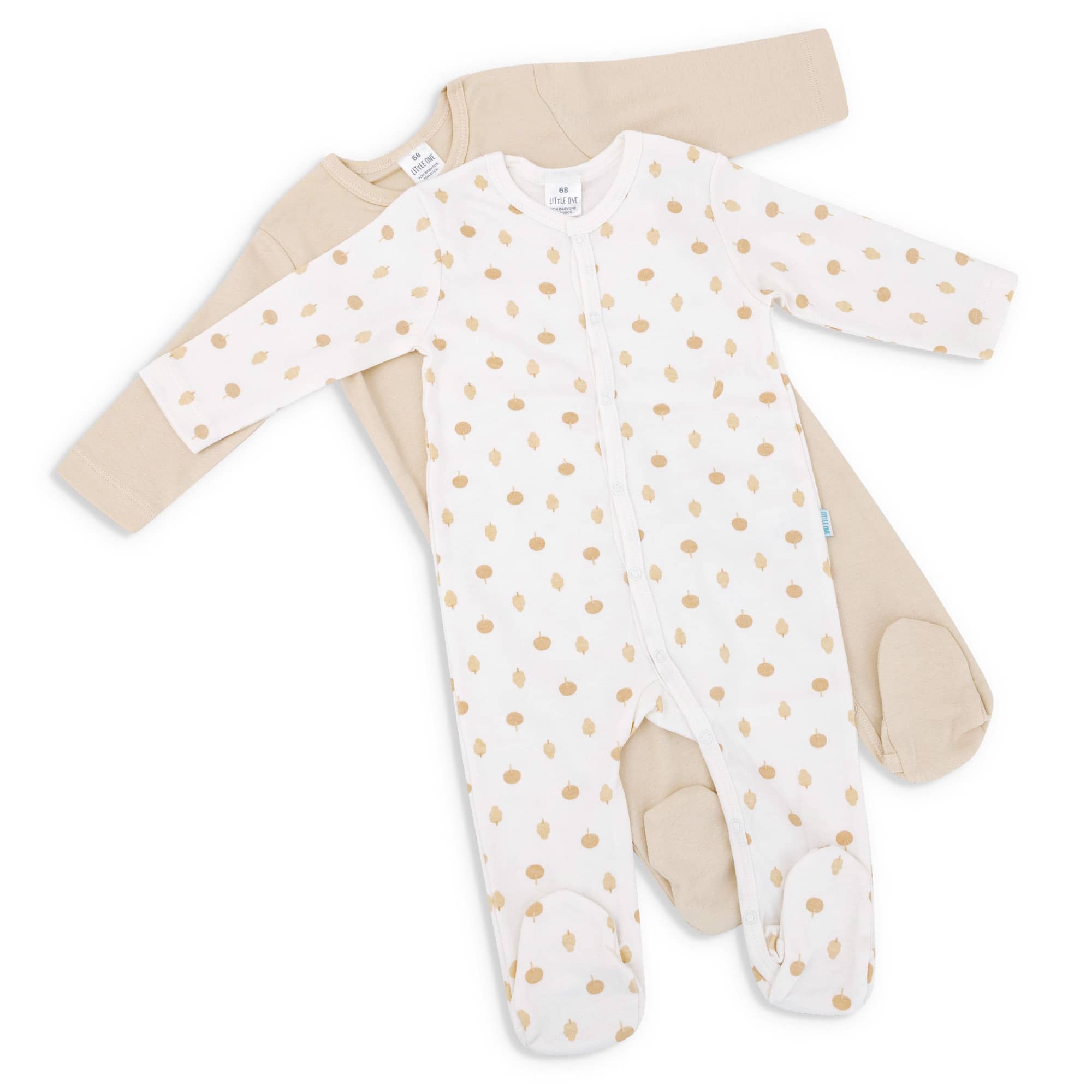 2er-Pack Schlafanzüge LITTLE ONE Beige Beige M2000584926107 1