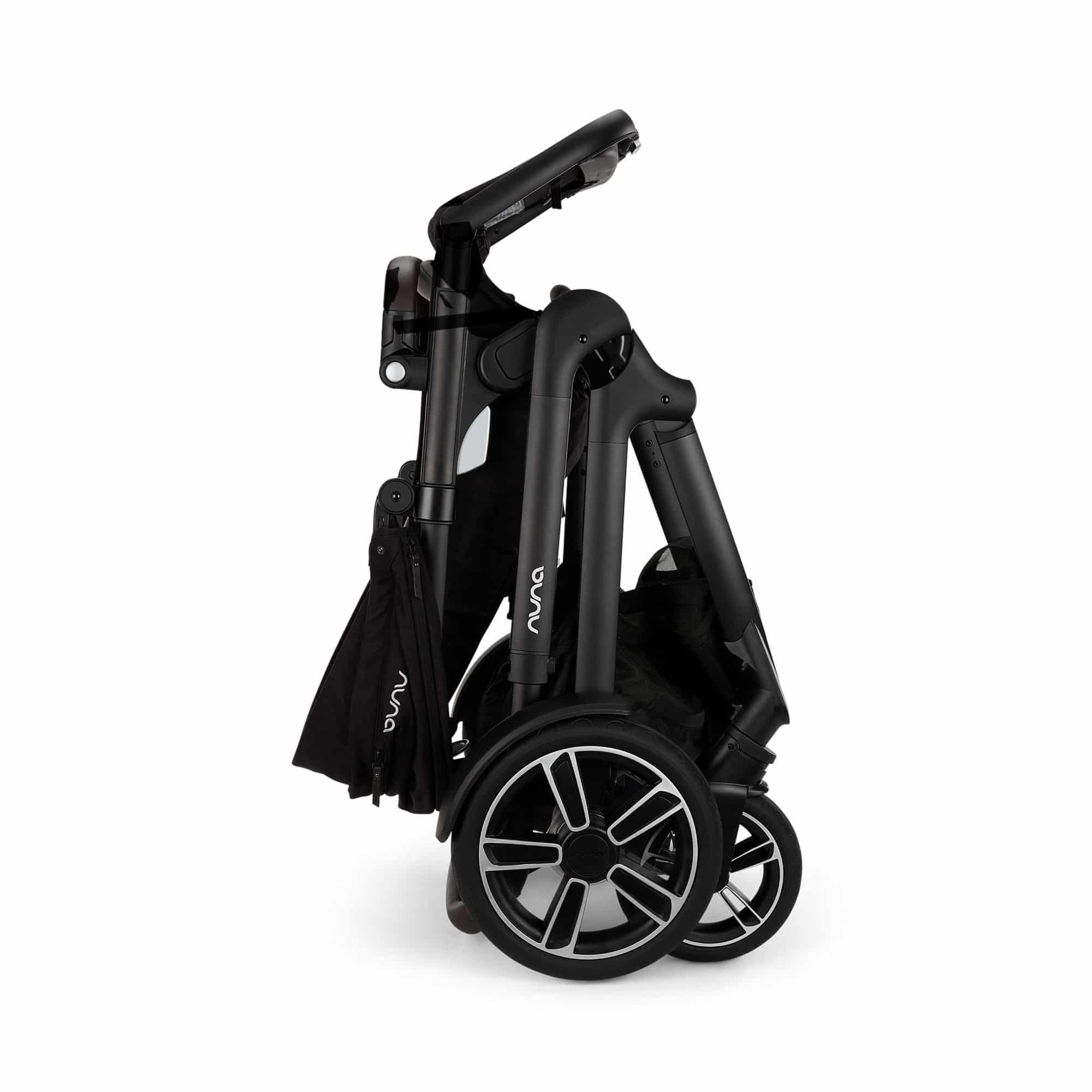 Kombi-Kinderwagen, nuna, Schwarz – Produktansicht