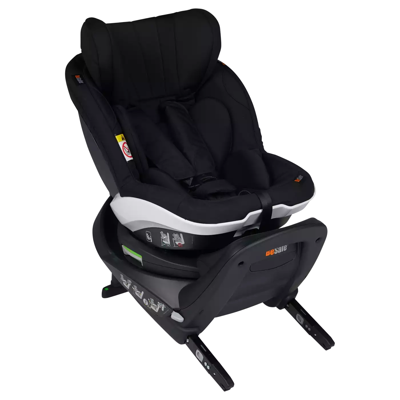 Reboarder 0-18 kg, Gruppe 0+/1, BeSafe, Schwarz – Produktansicht