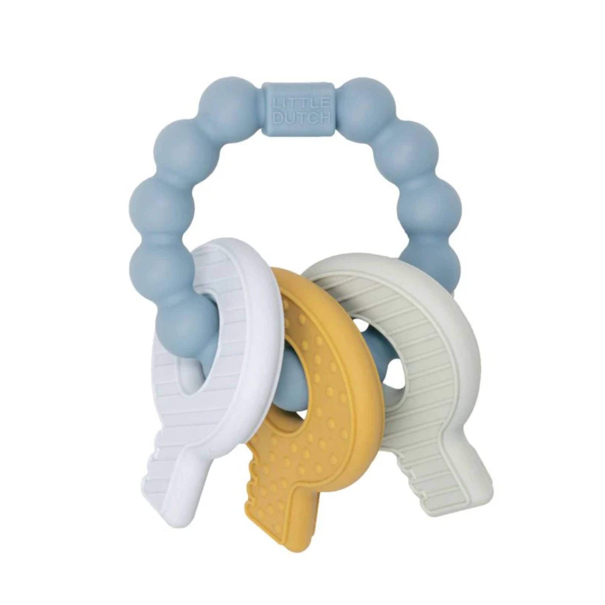 Beißringe, LITTLE DUTCH, Blau – Produktansicht