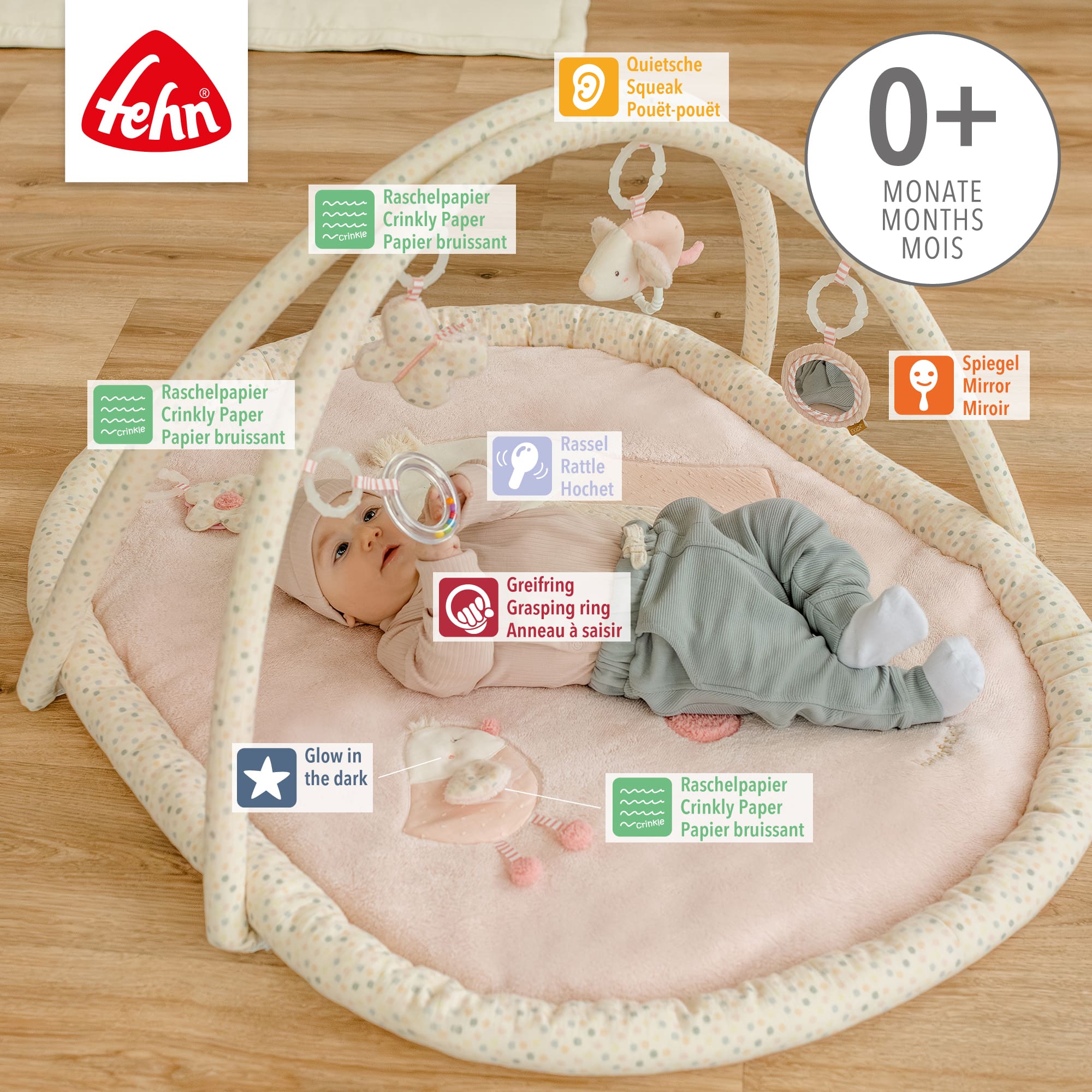 Spielbögen, fehn, Mehrfarbig – Produktansicht