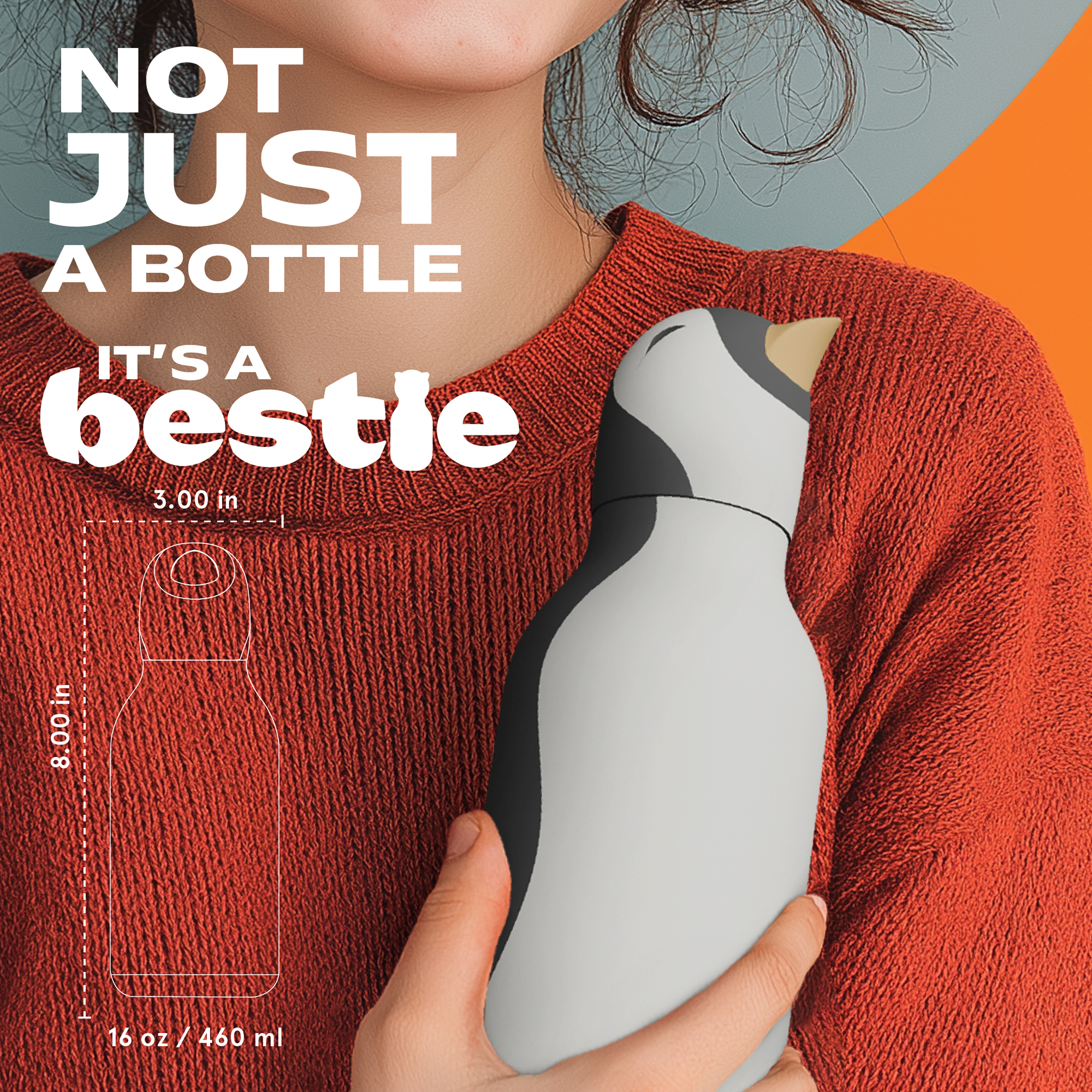 Thermoflaschen, ASOBU, Schwarz – Besonderheit: BPA-frei, auslaufsicher & kinderleicht zu bedienen