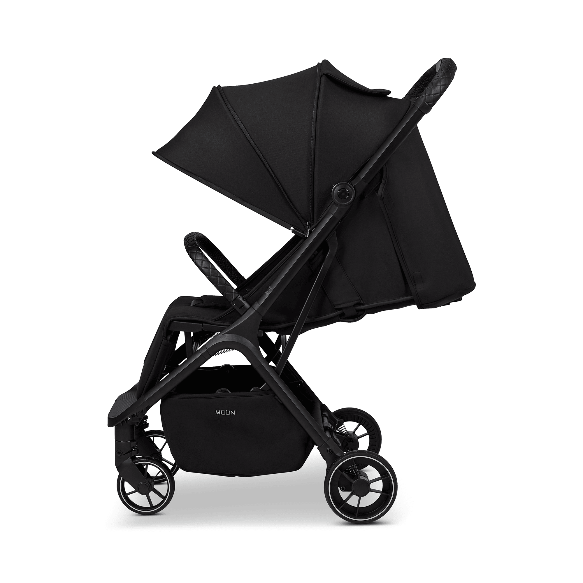 SALE Kinderwagen, MOON, Schwarz – Produktansicht