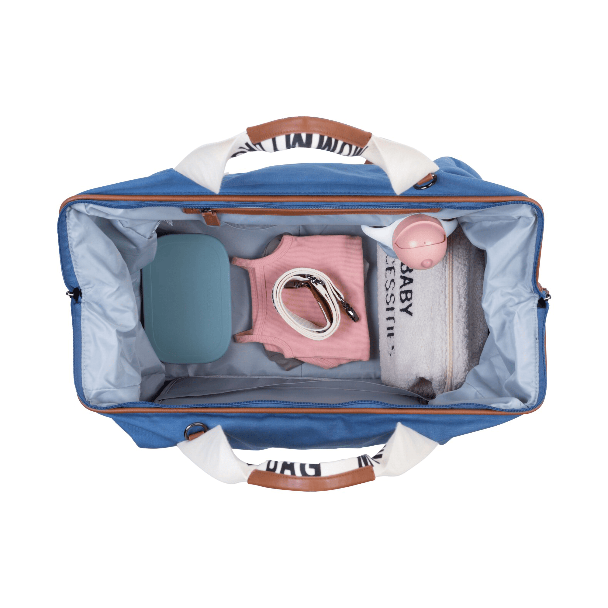 Wickeltaschen, CHILDHOME, Blau – Produktansicht