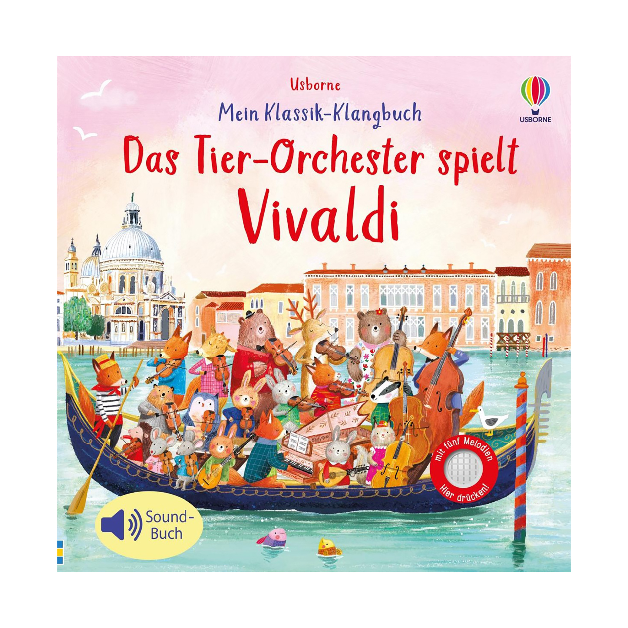 Bilderbücher, USBORNE, Pink – Besonderheit: lehrreiches Bilderbuch mit Sounds