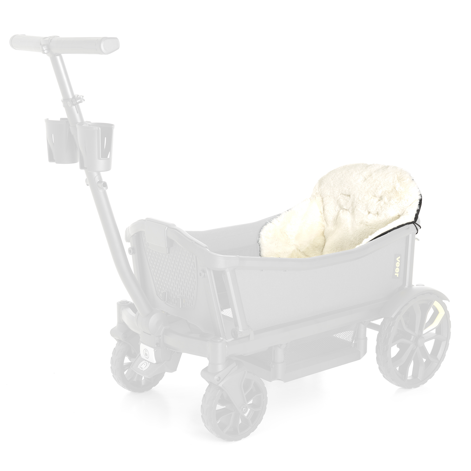 Bollerwagen, VEER, Beige – Produktansicht